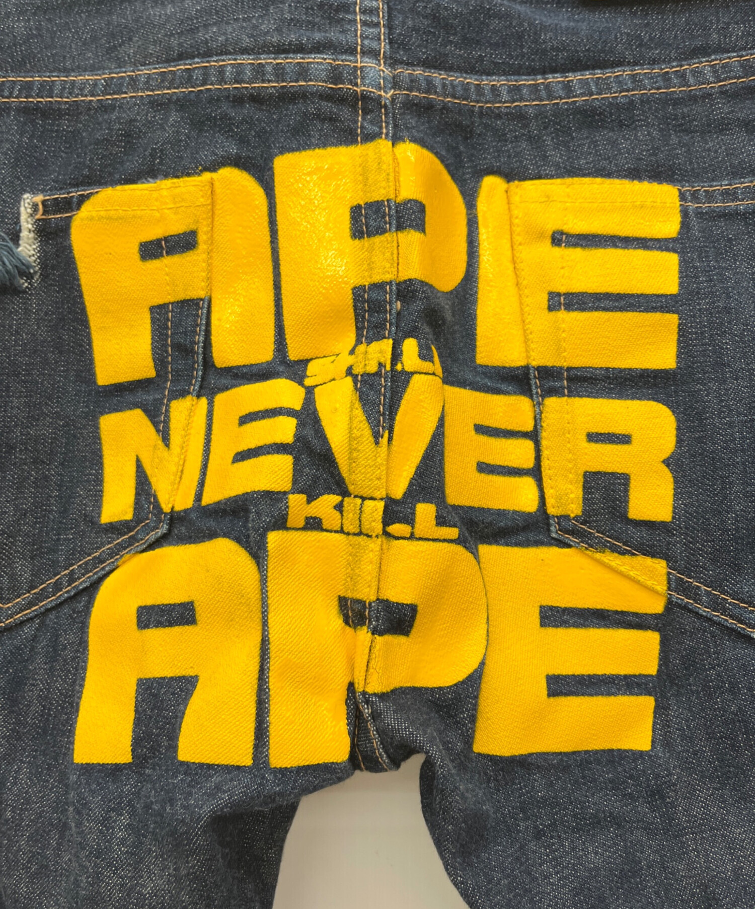 中古・古着通販】A BATHING APE (ア ベイシング エイプ) デニムパンツ