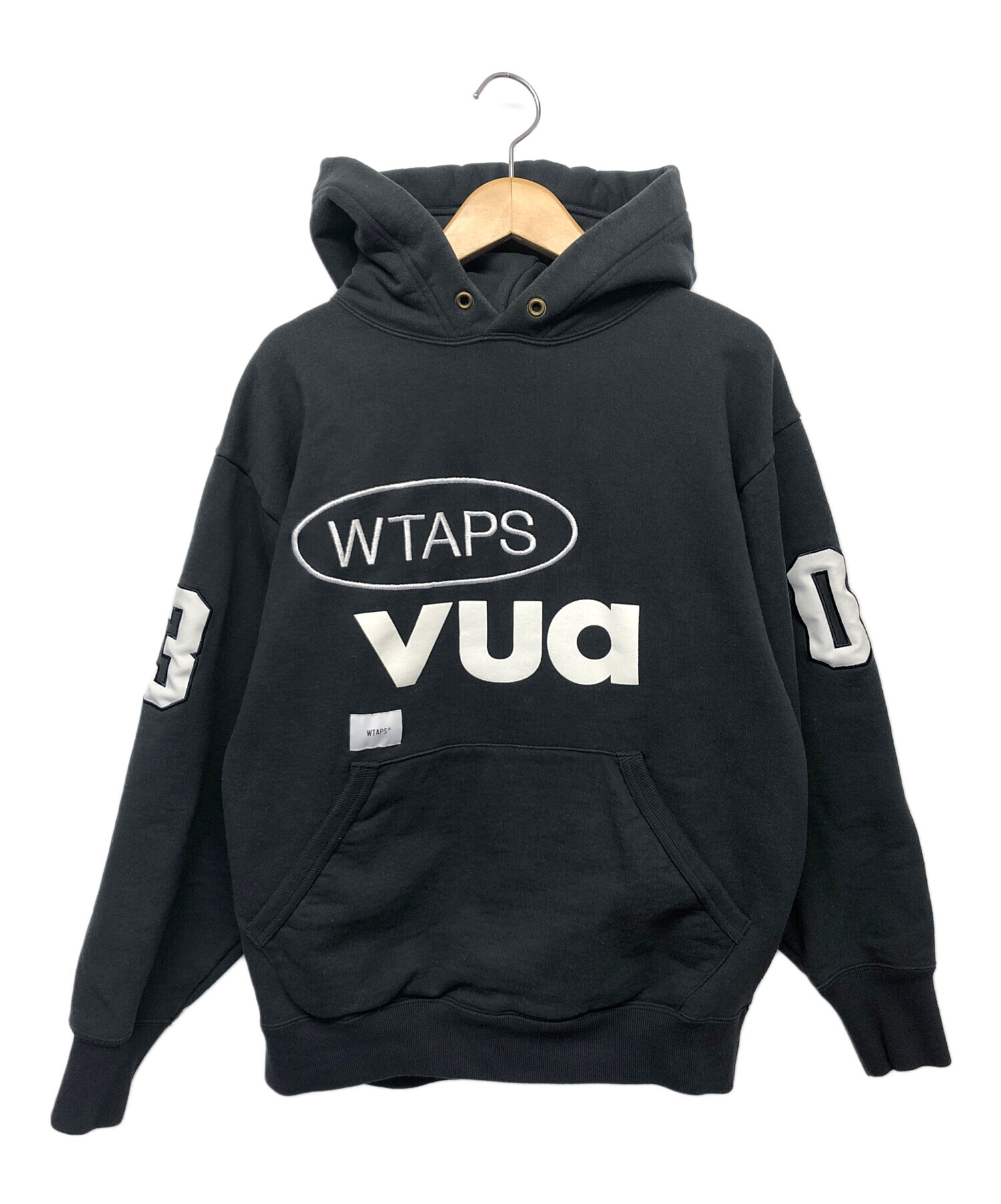 中古・古着通販】WTAPS (ダブルタップス) パーカー ブラック サイズ:1