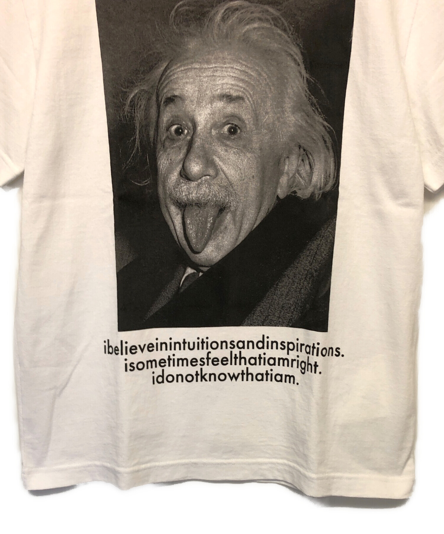 中古・古着通販】sacai (サカイ) アインシュタインプリントTシャツ