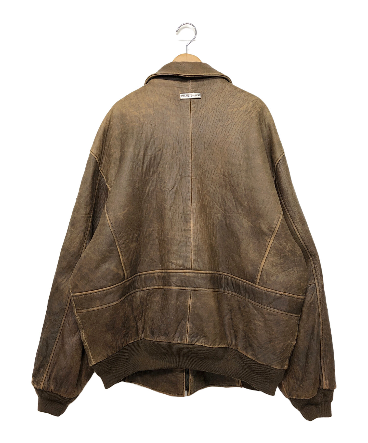 中古・古着通販】PHAT FARM (ファットファーム) レザーブルゾン