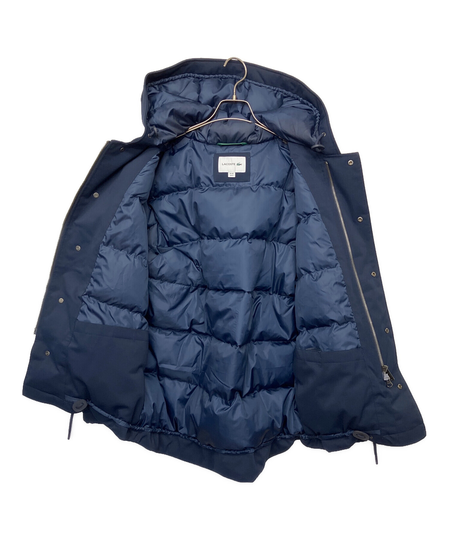 中古・古着通販】LACOSTE (ラコステ) ダウンジャケット ネイビー