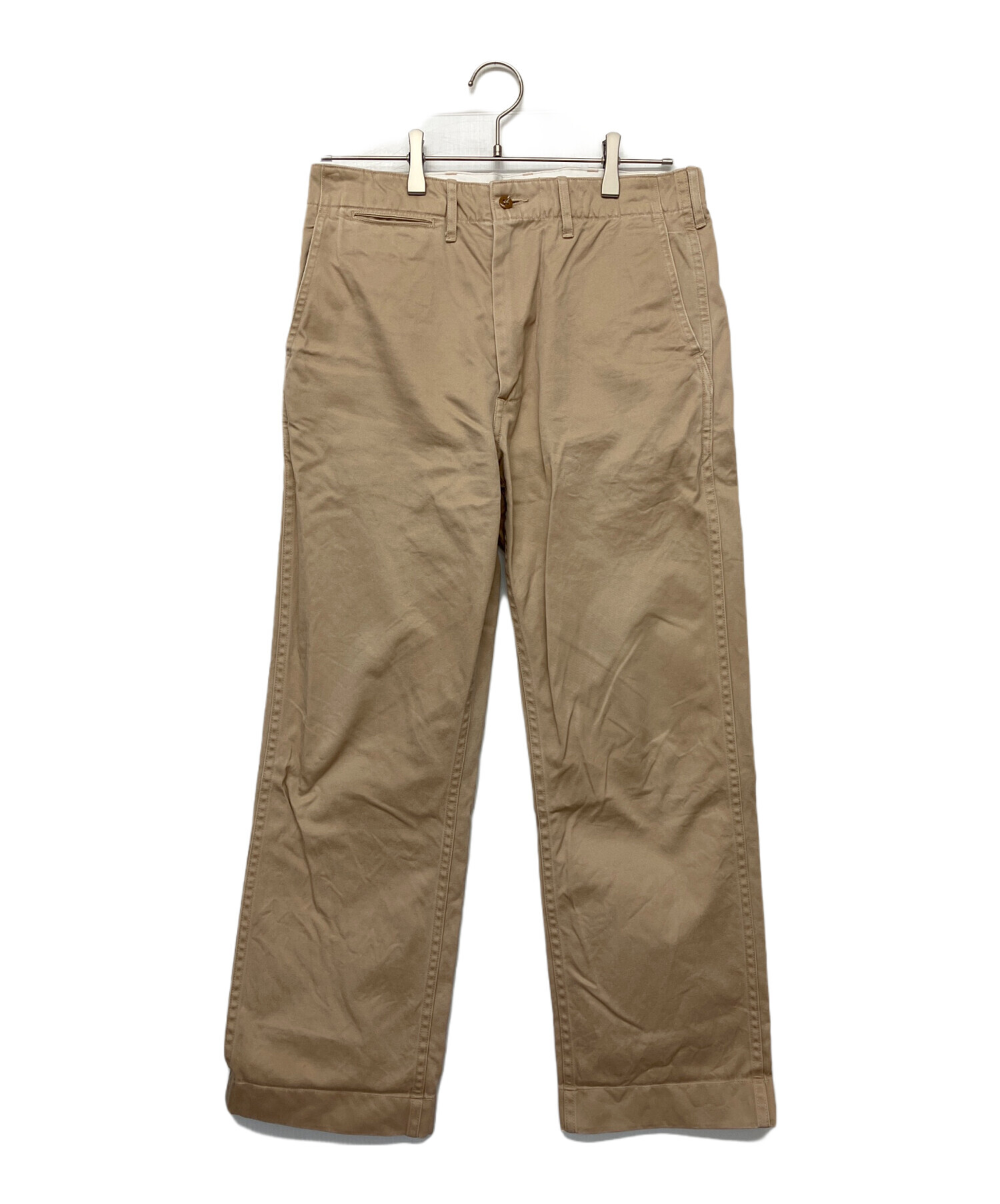 中古・古着通販】BUZZ RICKSON'S (バズリクソンズ) チノパン ベージュ