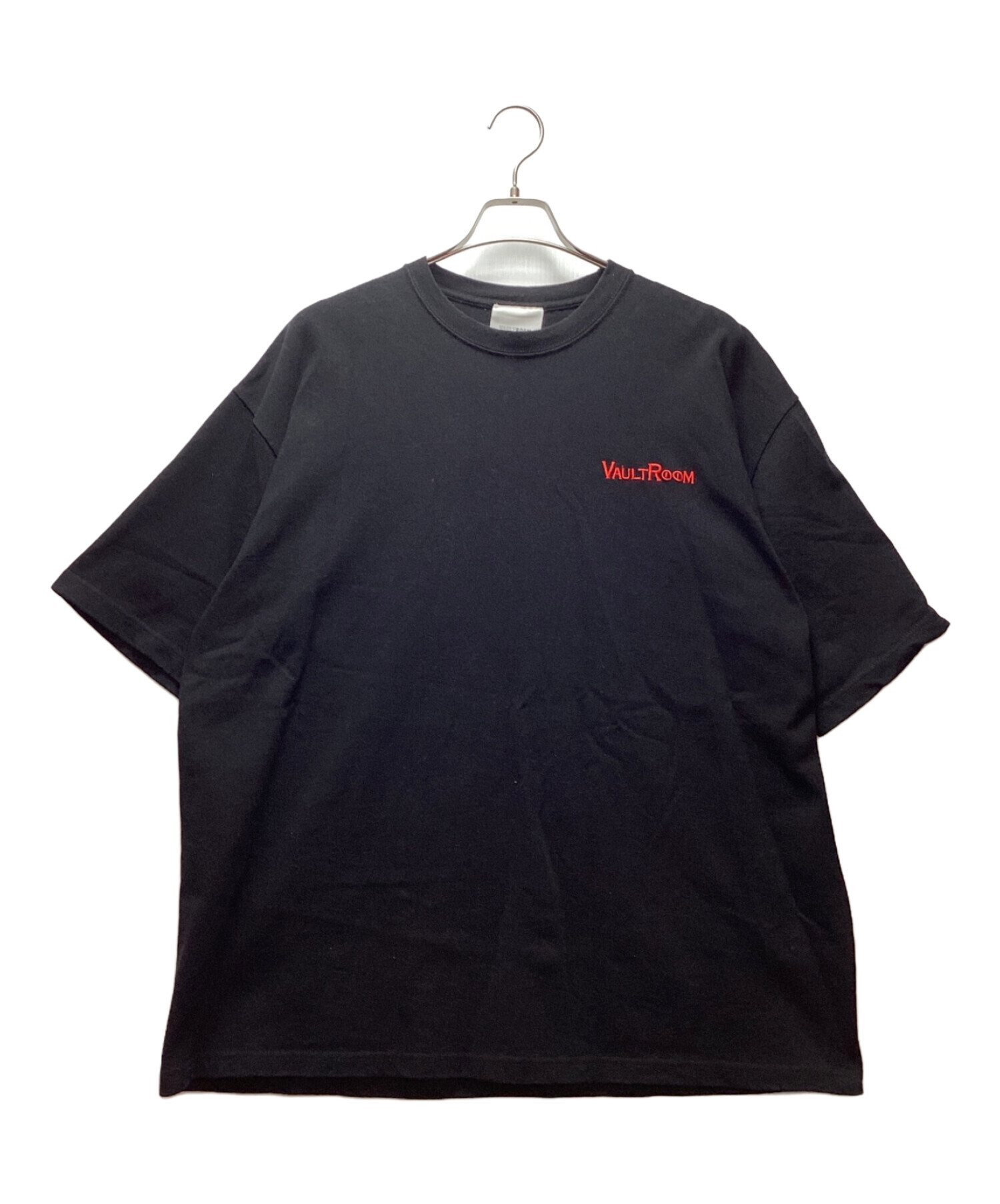 中古・古着通販】VAULTROOM (ボルトルーム) プリントTシャツ ブラック