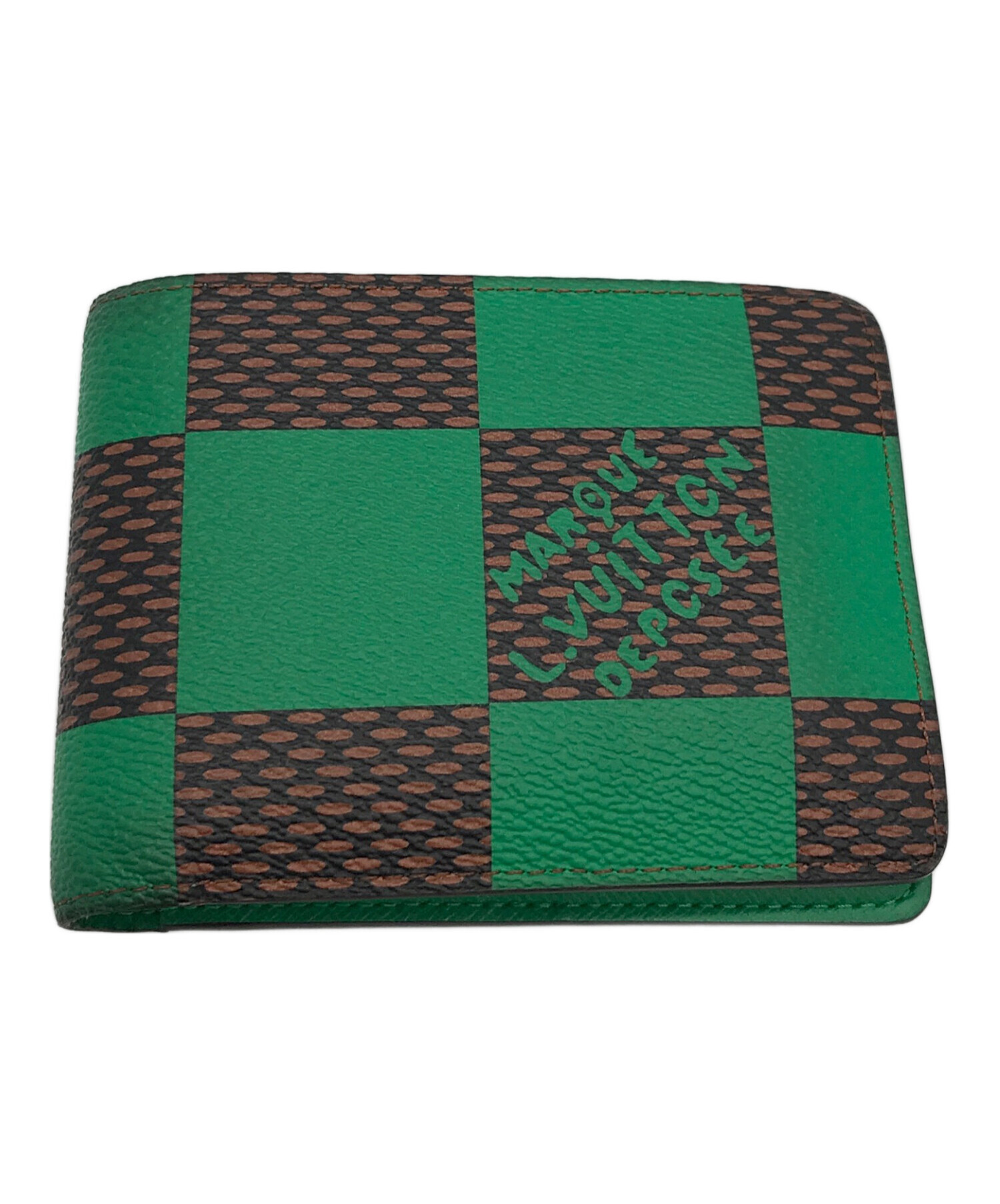 中古・古着通販】LOUIS VUITTON (ルイ ヴィトン) 2つ折り財布 ダミエ