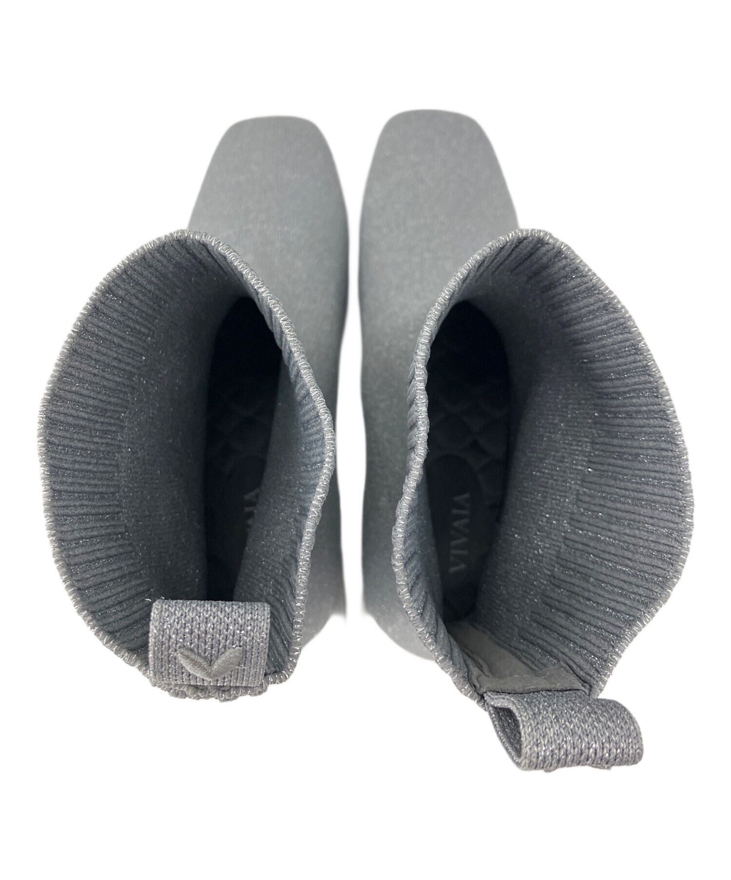 中古・古着通販】VIVAIA (ビバイア) ヒールブーツ グレー サイズ:37