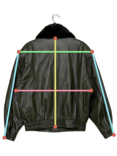 中古・古着通販】PIERRE BALMAIN (ピエール バルマン) ラムレザー