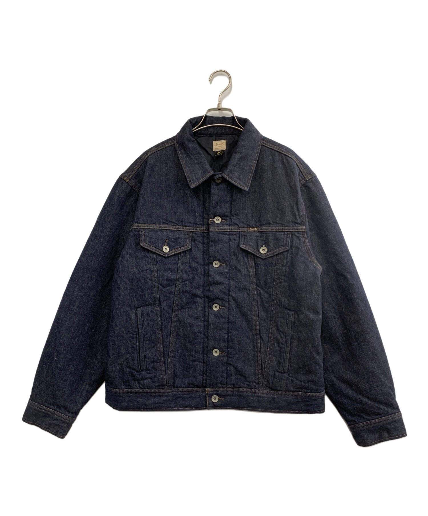 中古・古着通販】YANUK (ヤヌーク) デニムダウンジャケット インディゴ