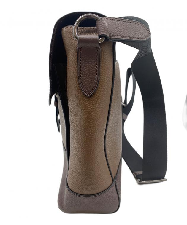 中古・古着通販】COACH (コーチ) メッセンジャーバッグ ブラウン