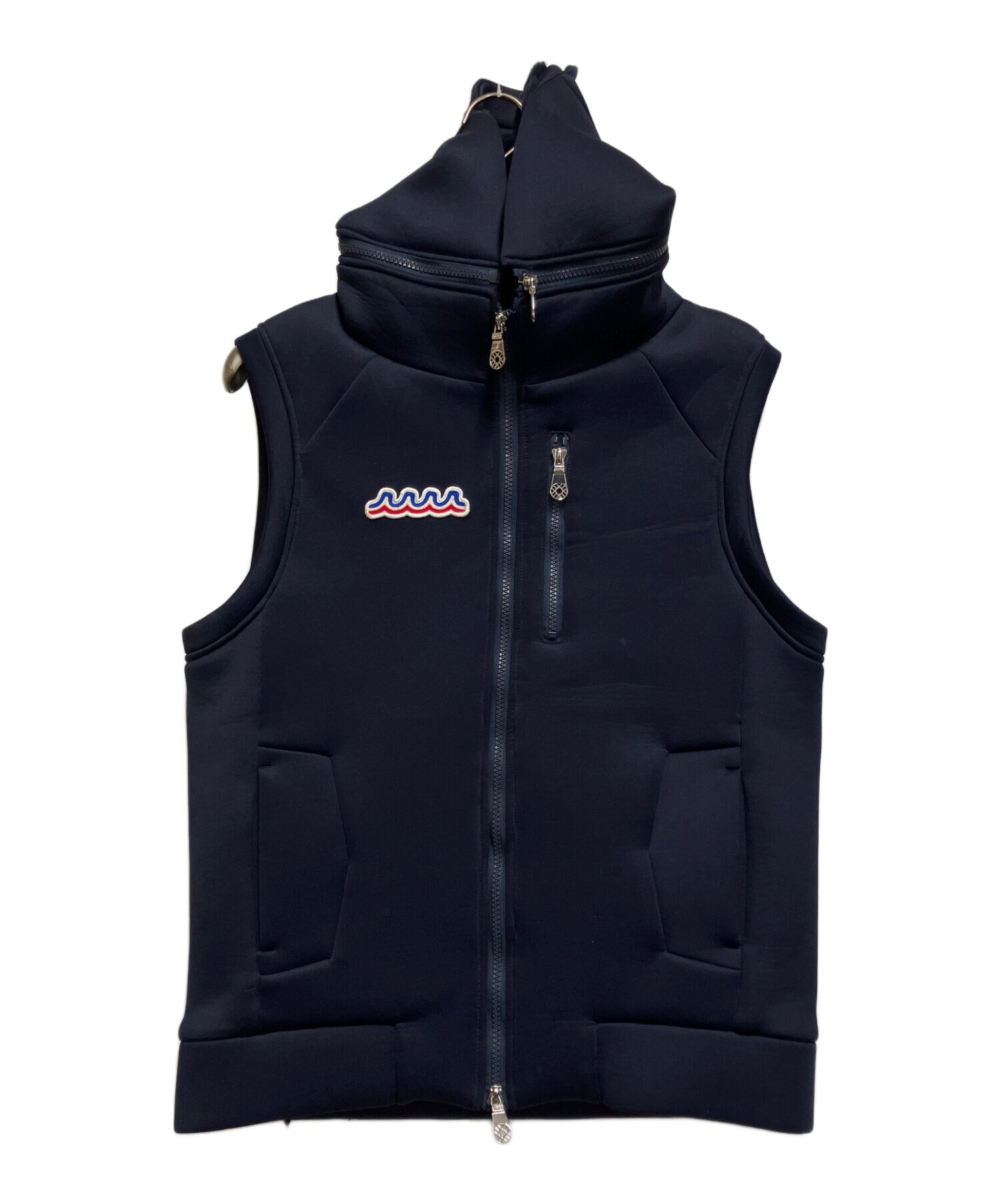 ☆MRK☆ ムータマリン 2way レディースダウンベスト ネイビー M