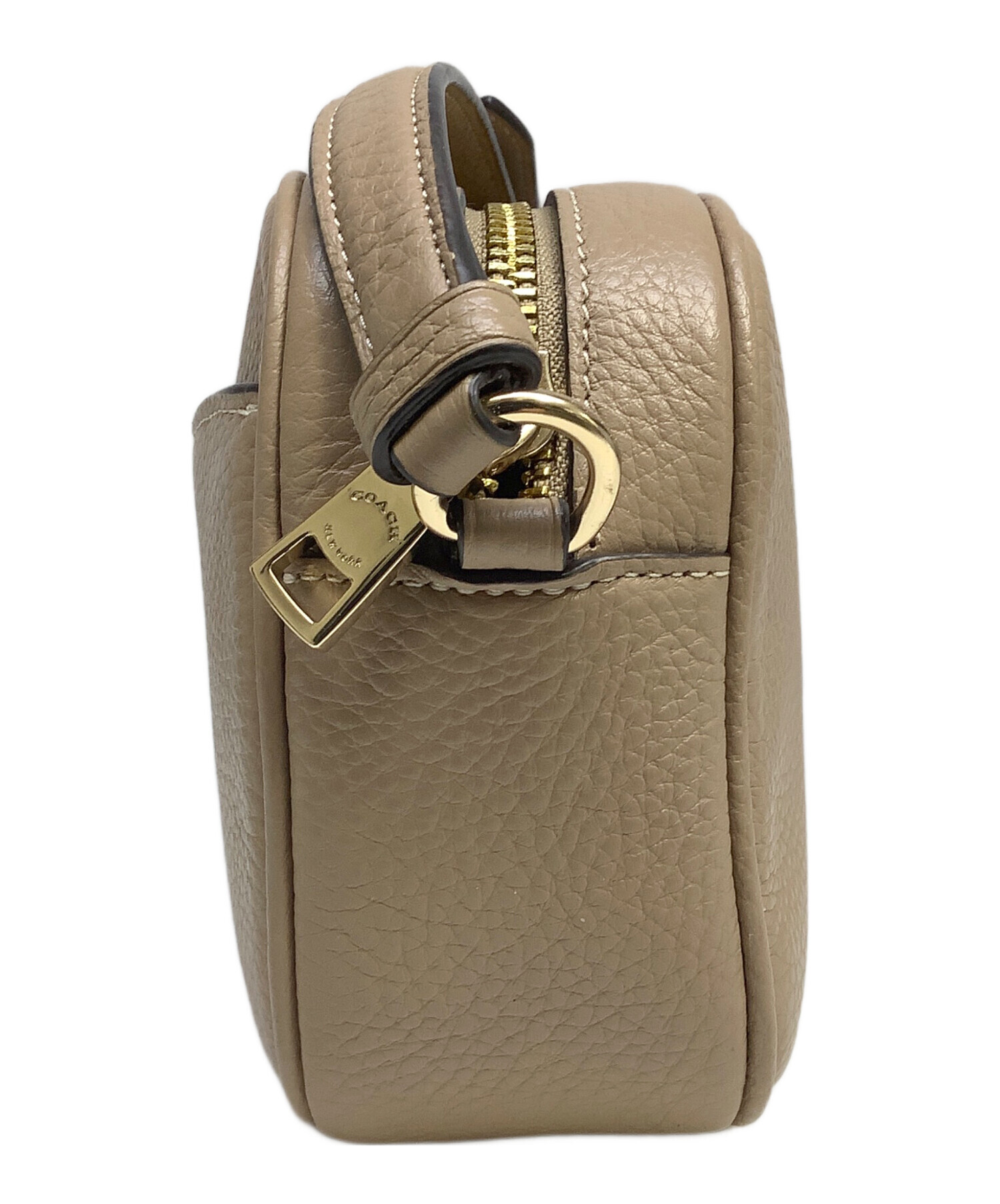 中古・古着通販】COACH (コーチ) ショルダーバッグ ベージュ｜ブランド