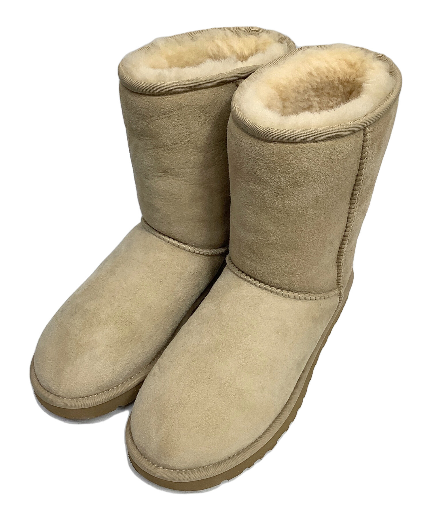 中古・古着通販】UGG (アグ) ムートンブーツ ベージュ サイズ:24cm