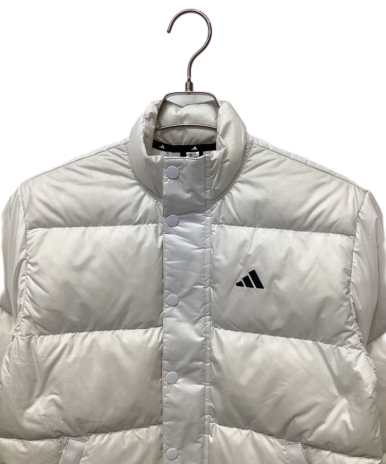 中古・古着通販】adidas (アディダス) ダウンジャケット ホワイト