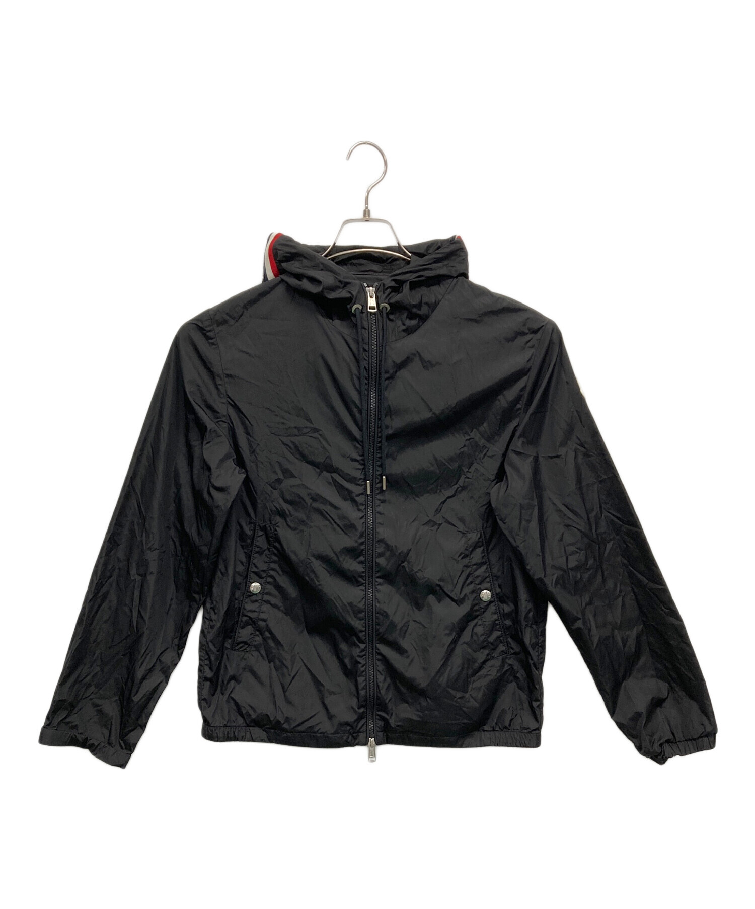 中古・古着通販】MONCLER (モンクレール) ナイロンジャケット ブラック