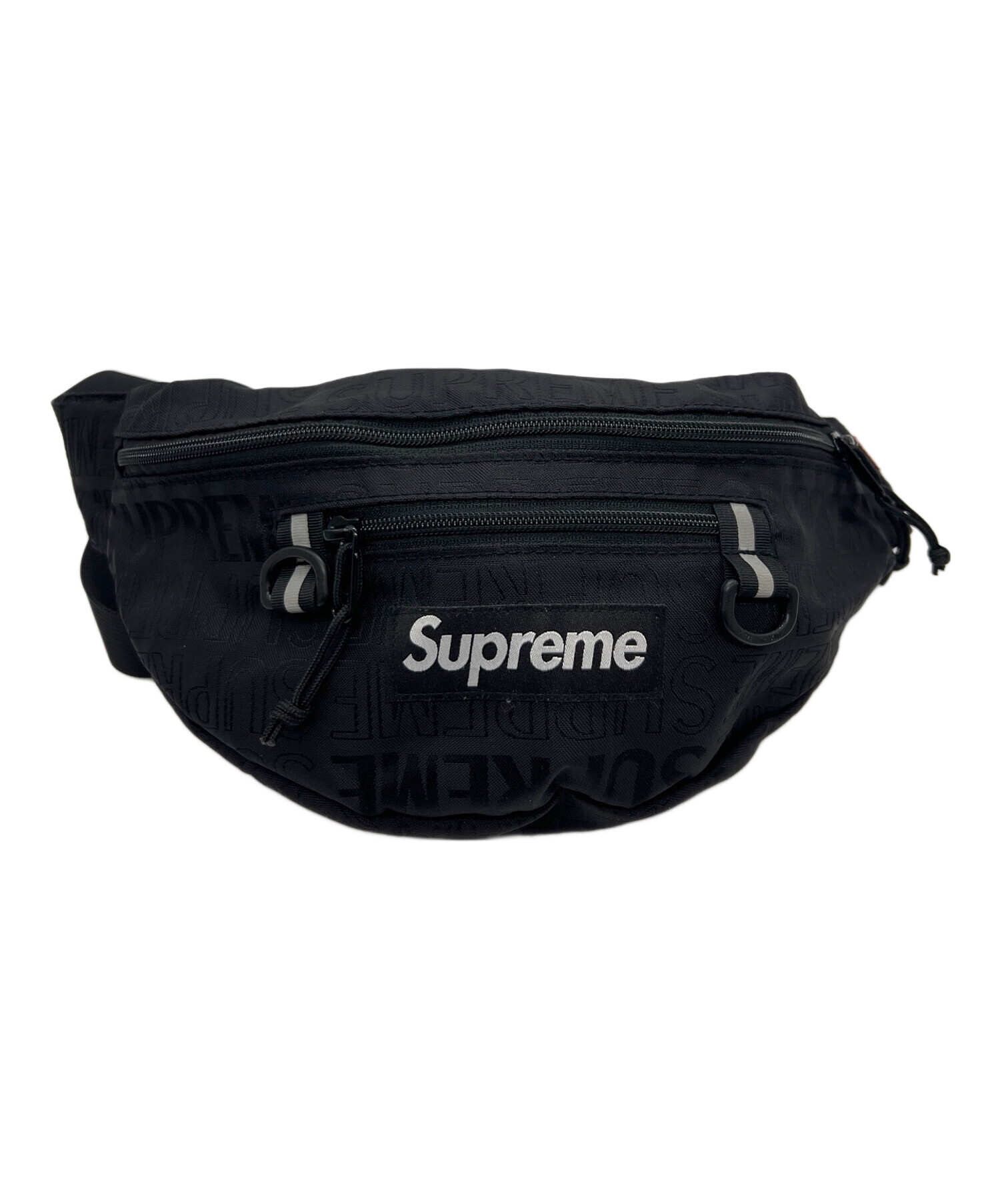 中古・古着通販】SUPREME (シュプリーム) ウエストバッグ ブラック