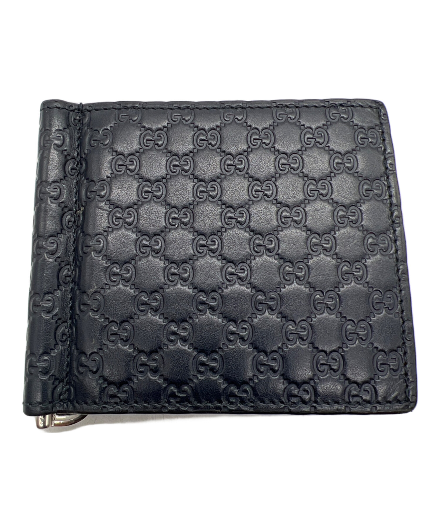 中古・古着通販】GUCCI (グッチ) マネークリップ ネイビー｜ブランド
