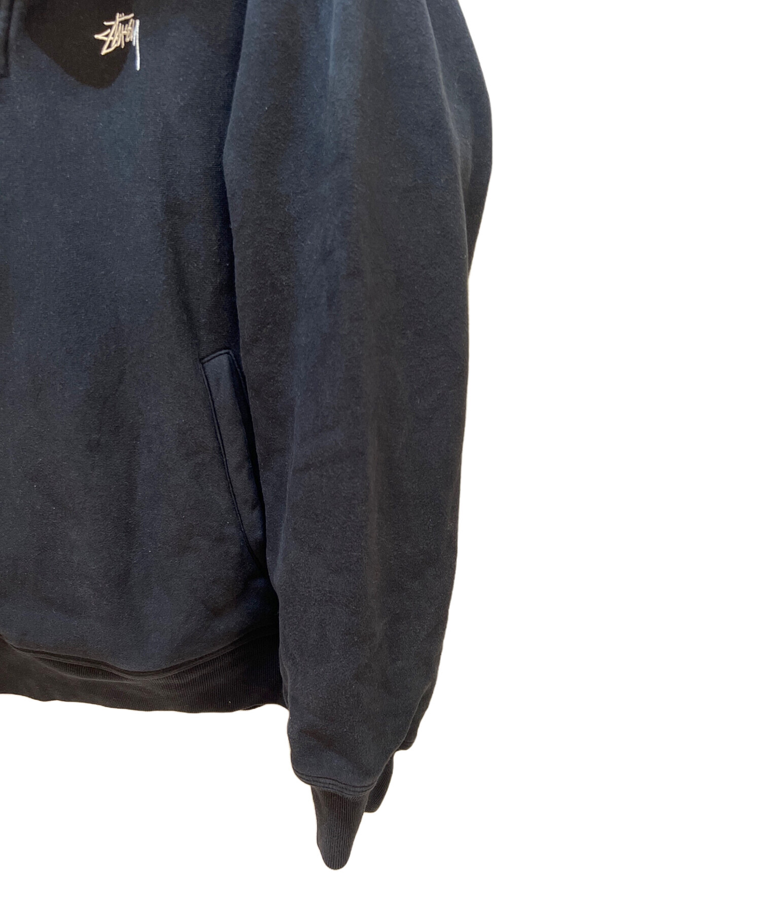 中古・古着通販】stussy (ステューシー) ハーフジップスウェット