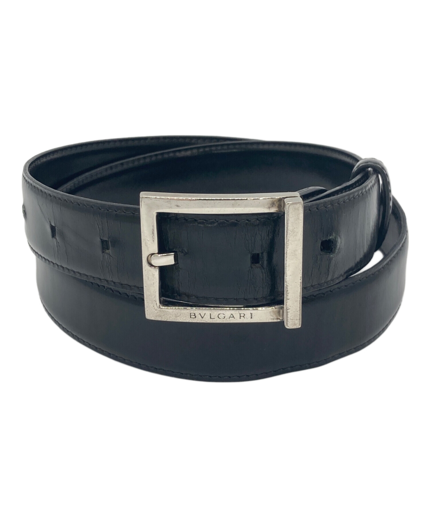 中古・古着通販】BVLGARI (ブルガリ) ベルト ブラック｜ブランド・古着