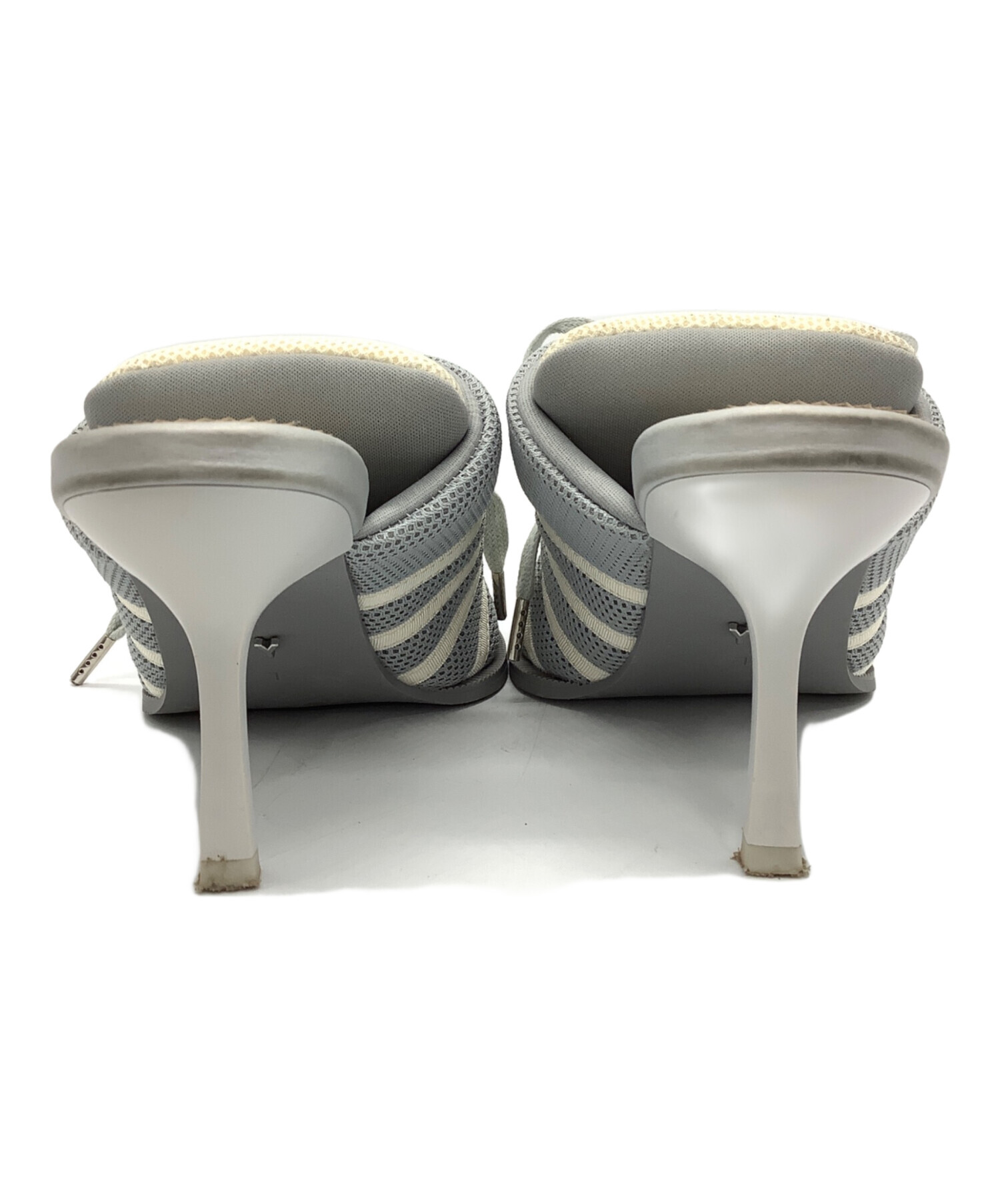 中古・古着通販】YELLO (イエロー) スニーカーミュール シルバー