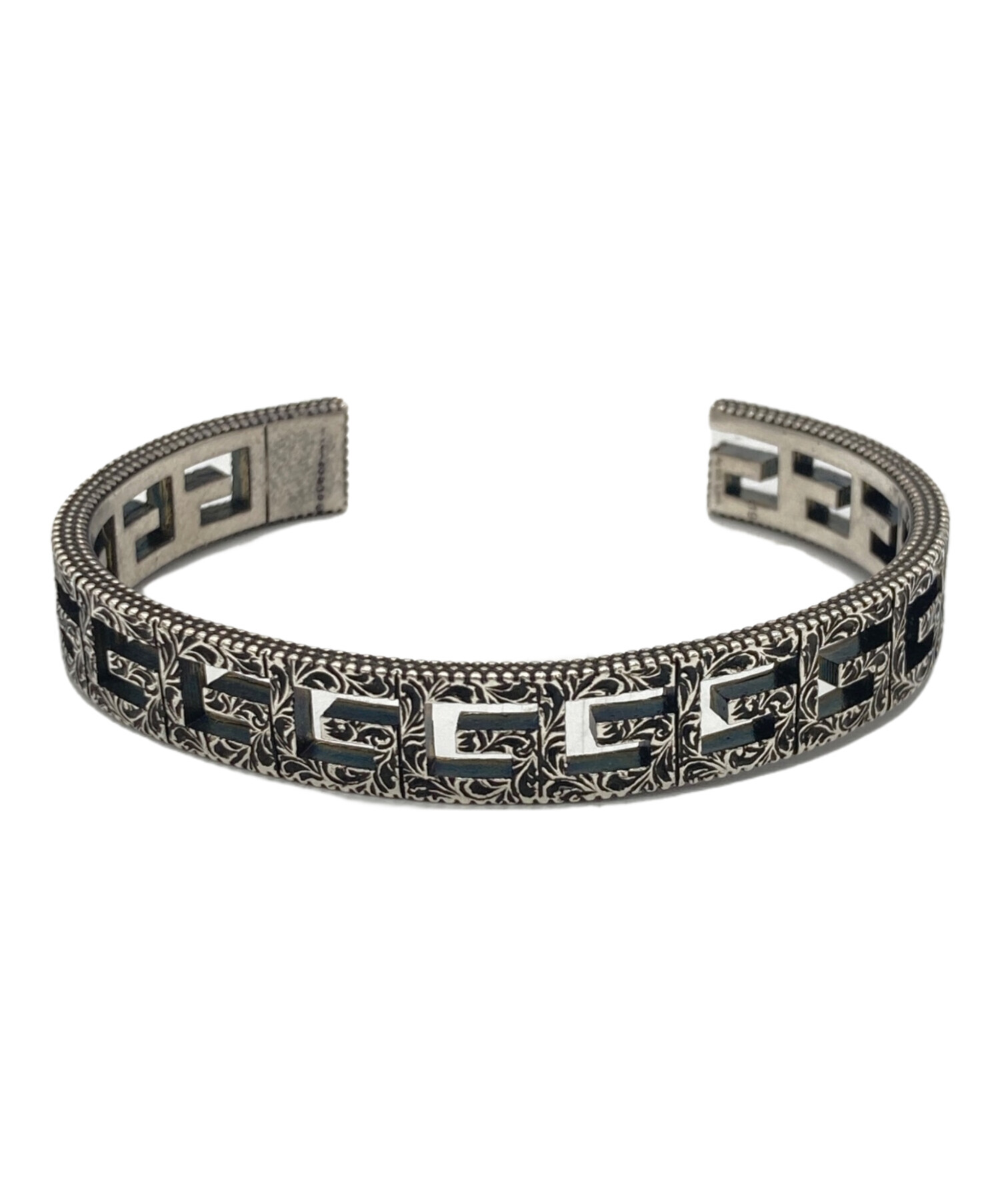 中古・古着通販】GUCCI (グッチ) シルバーバングル シルバー｜ブランド