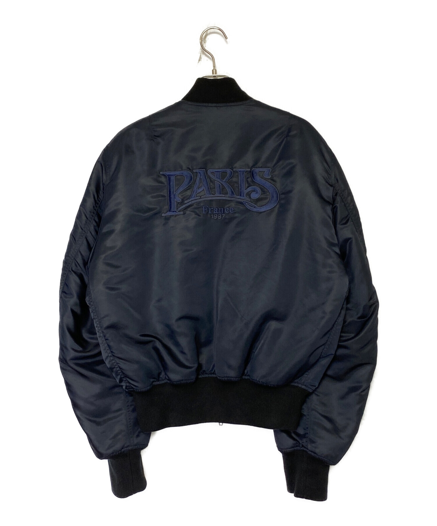 中古・古着通販】BALENCIAGA (バレンシアガ) PARIS刺繍MA-1ボンバー