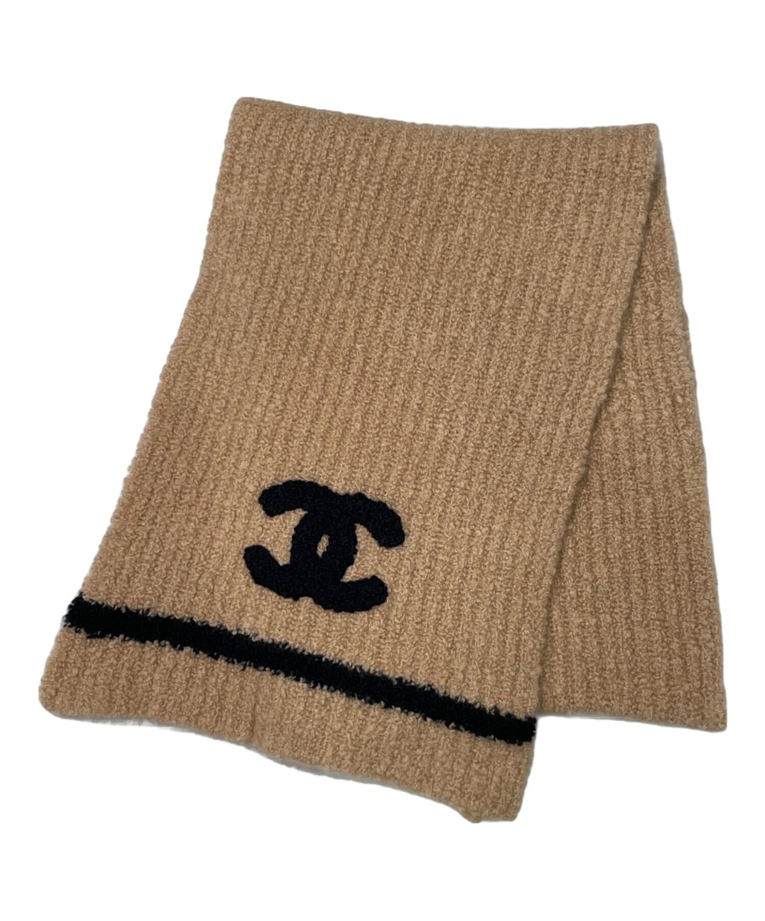 中古・古着通販】CHANEL (シャネル) ココマーク カシミヤ マフラー