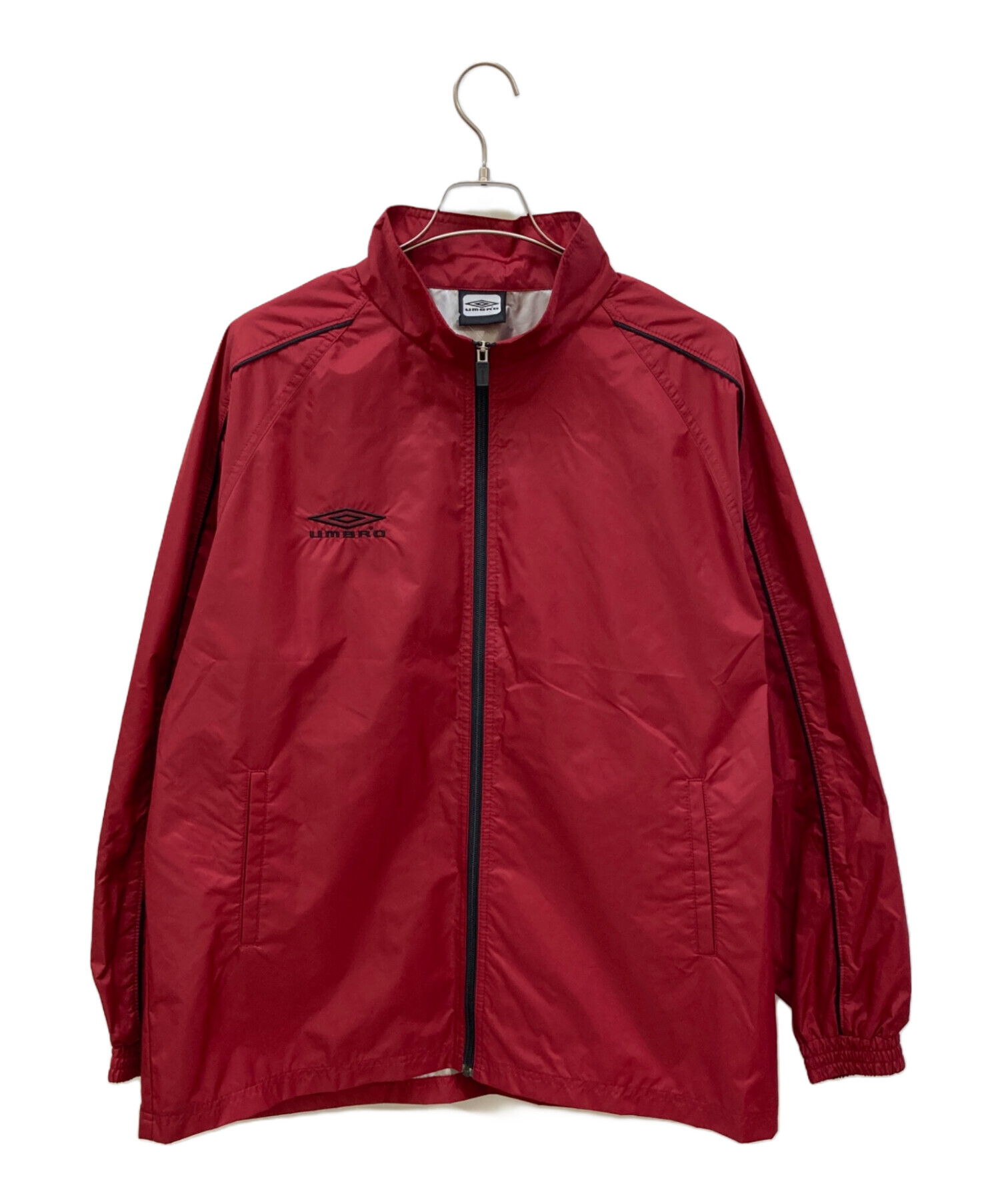 中古・古着通販】UMBRO (アンブロ) ナイロンジャケット レッド サイズ