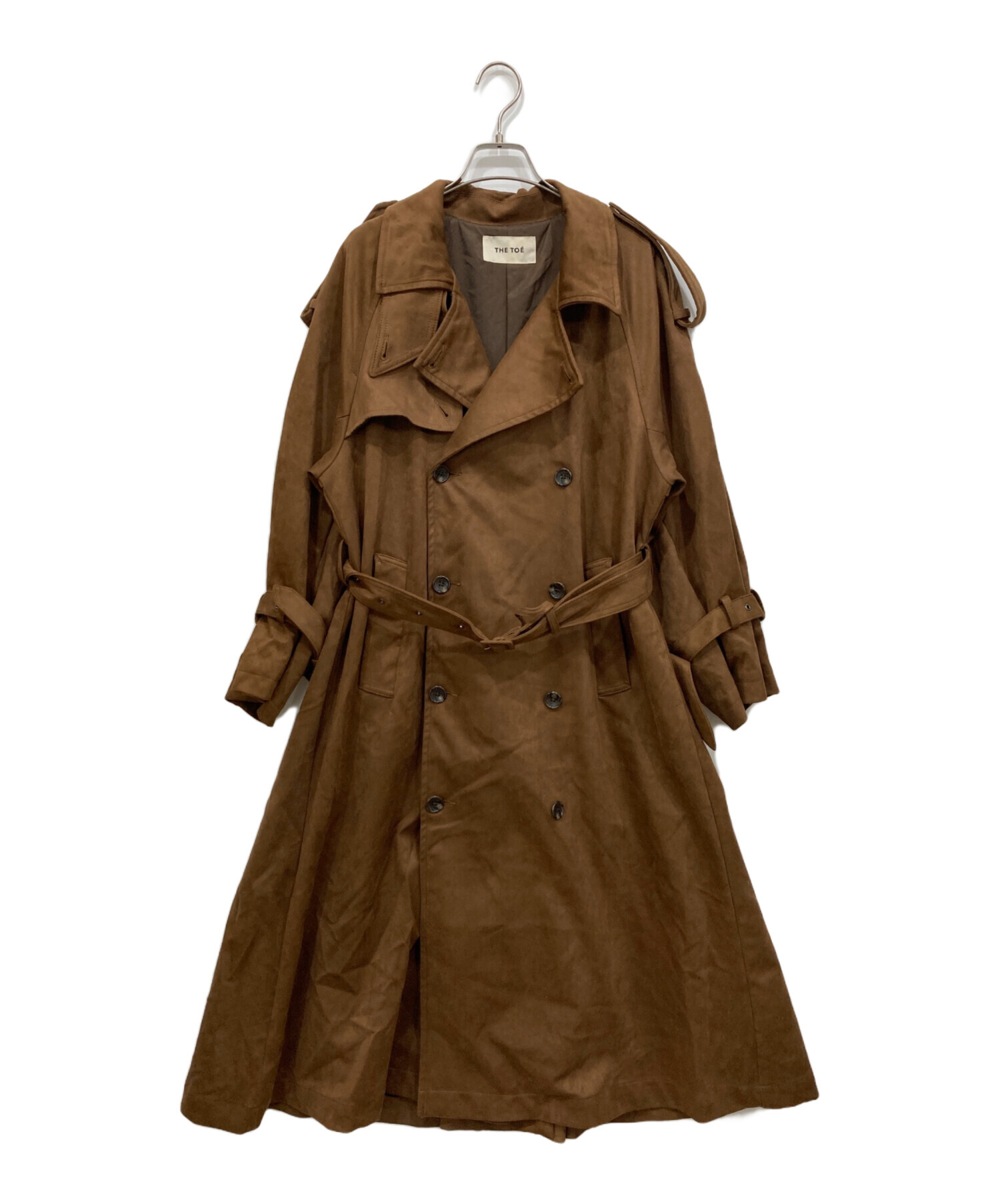 中古・古着通販】THE TOE (ザ・トゥー) エコスウェード トレンチコート