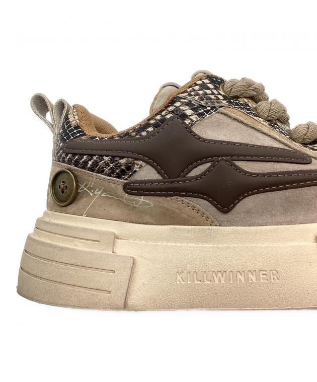 中古・古着通販】KILLWINNER (キルウィナー) スニーカー ベージュ