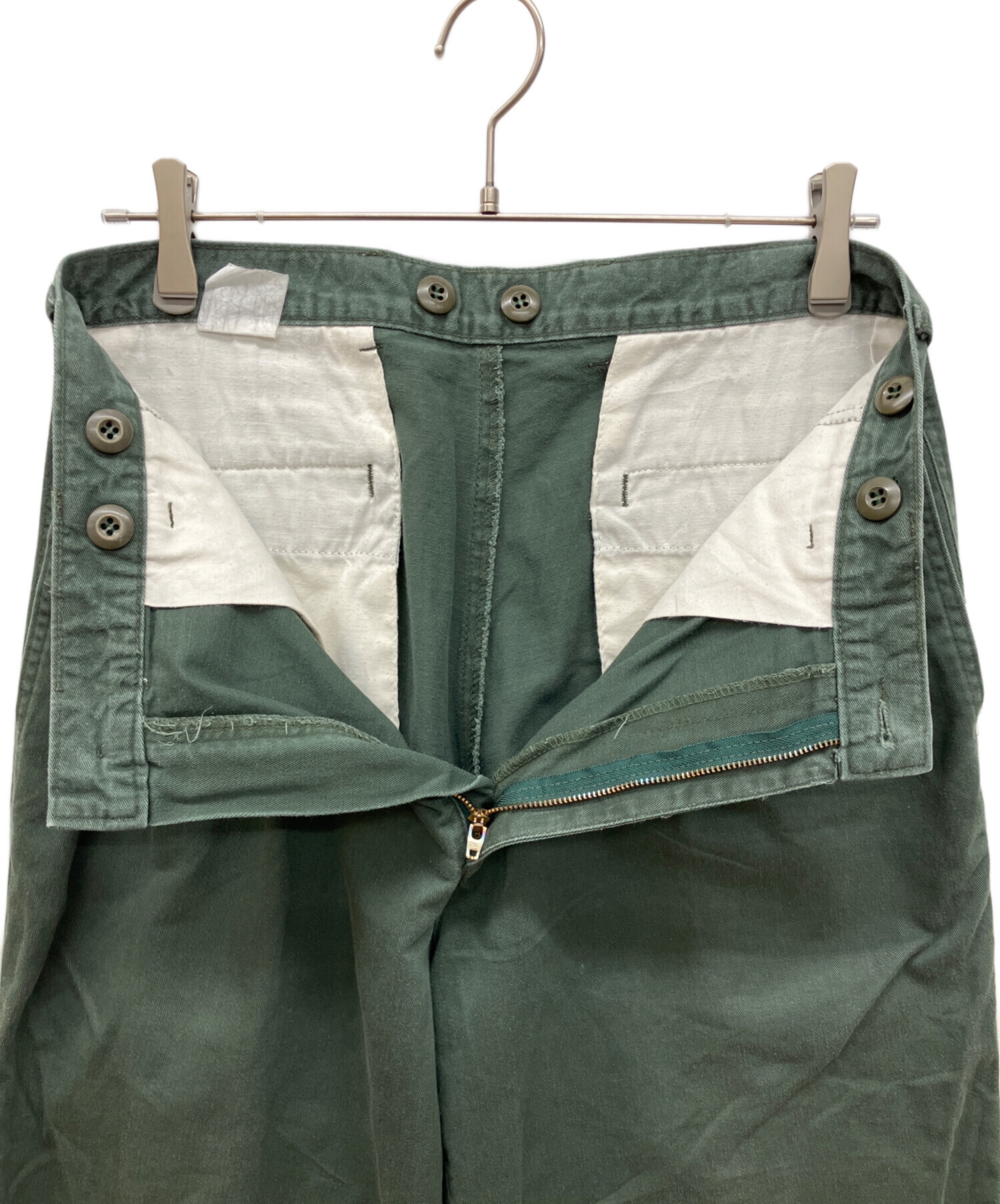 中古・古着通販】DOCKERS (ドッカーズ) 90s タックパンツ カーキ