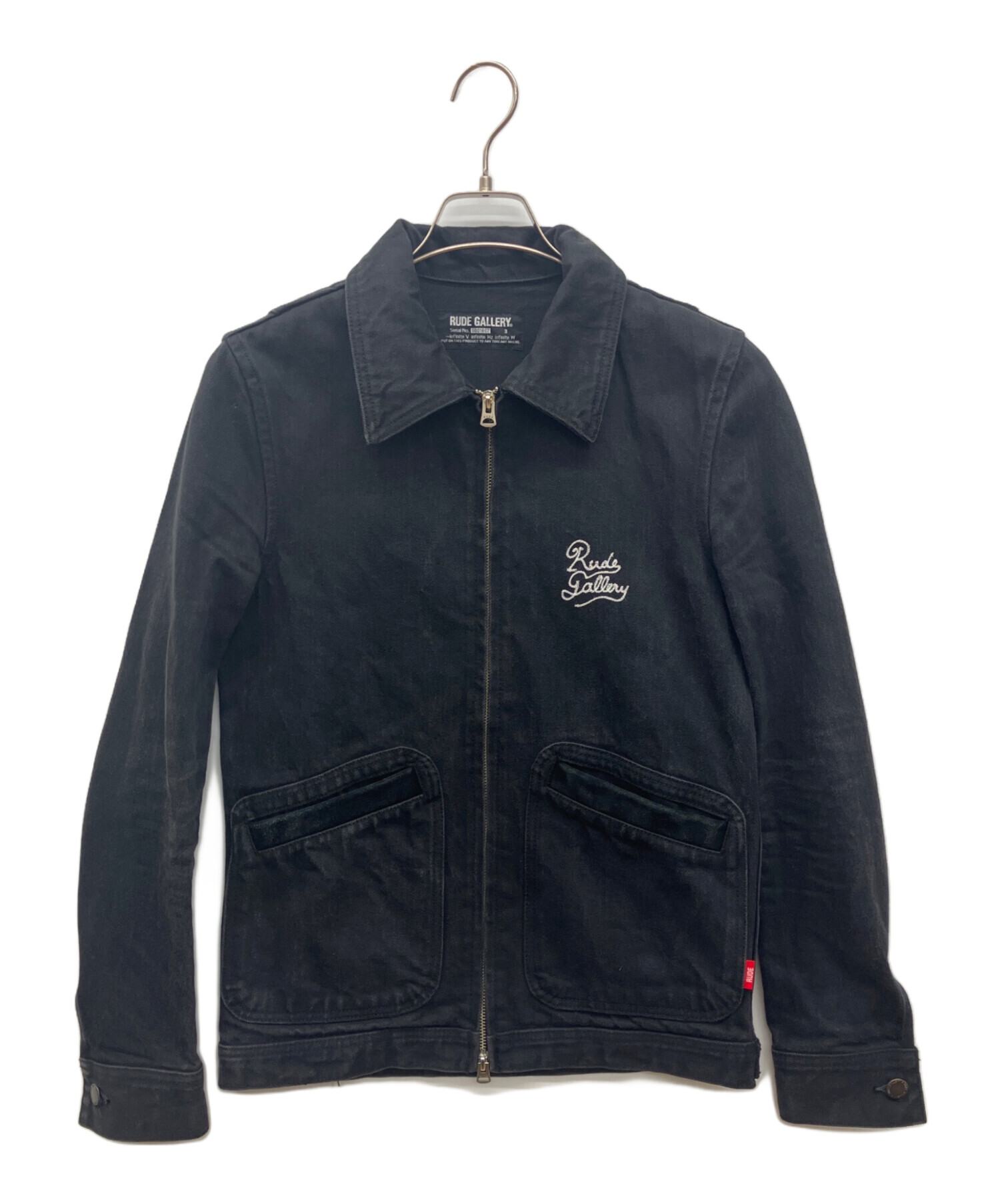 中古・古着通販】RUDE GALLERY (ルードギャラリー) ブラックデニム