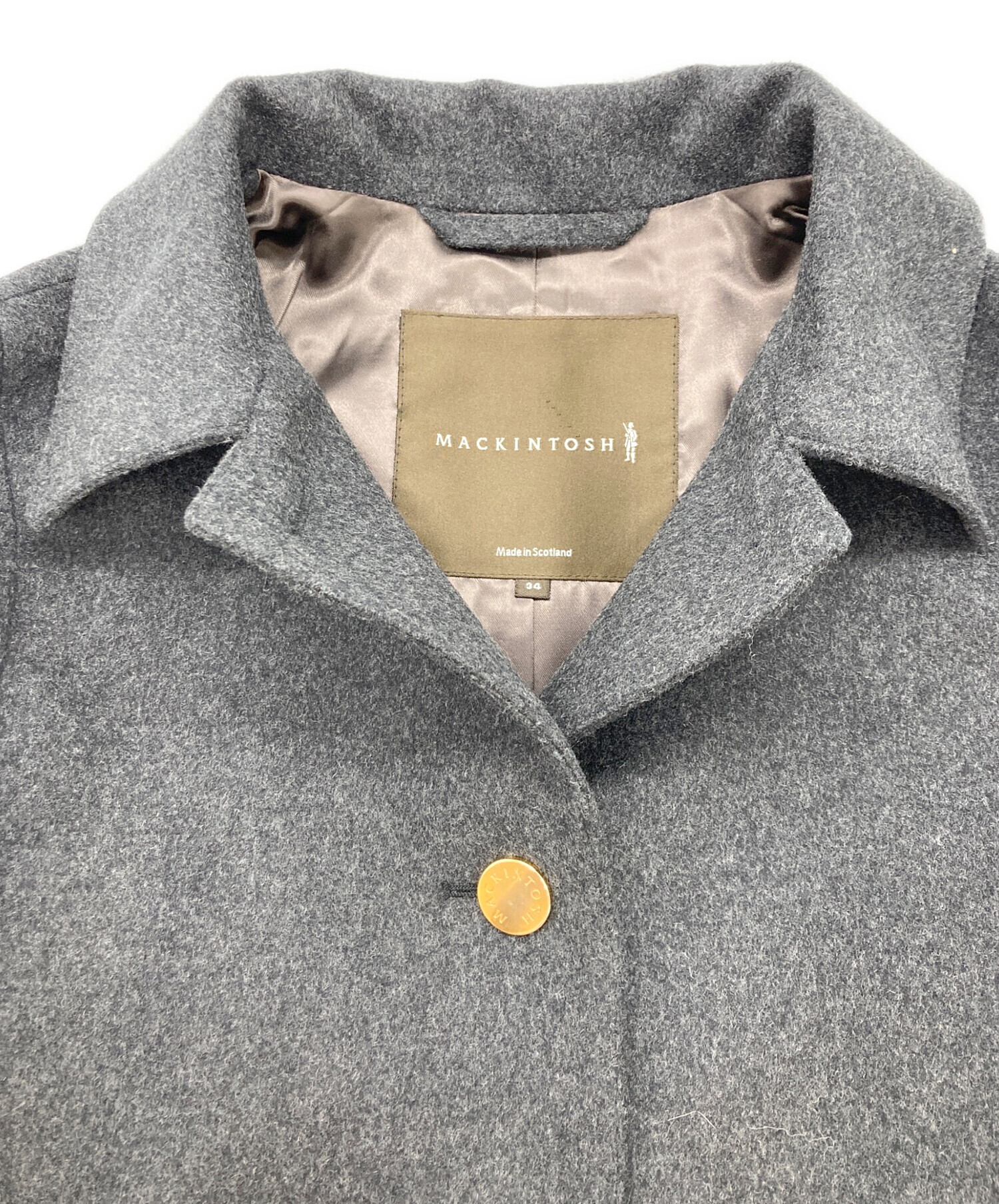 中古・古着通販】MACKINTOSH (マッキントッシュ) 金ボタンステンカラー