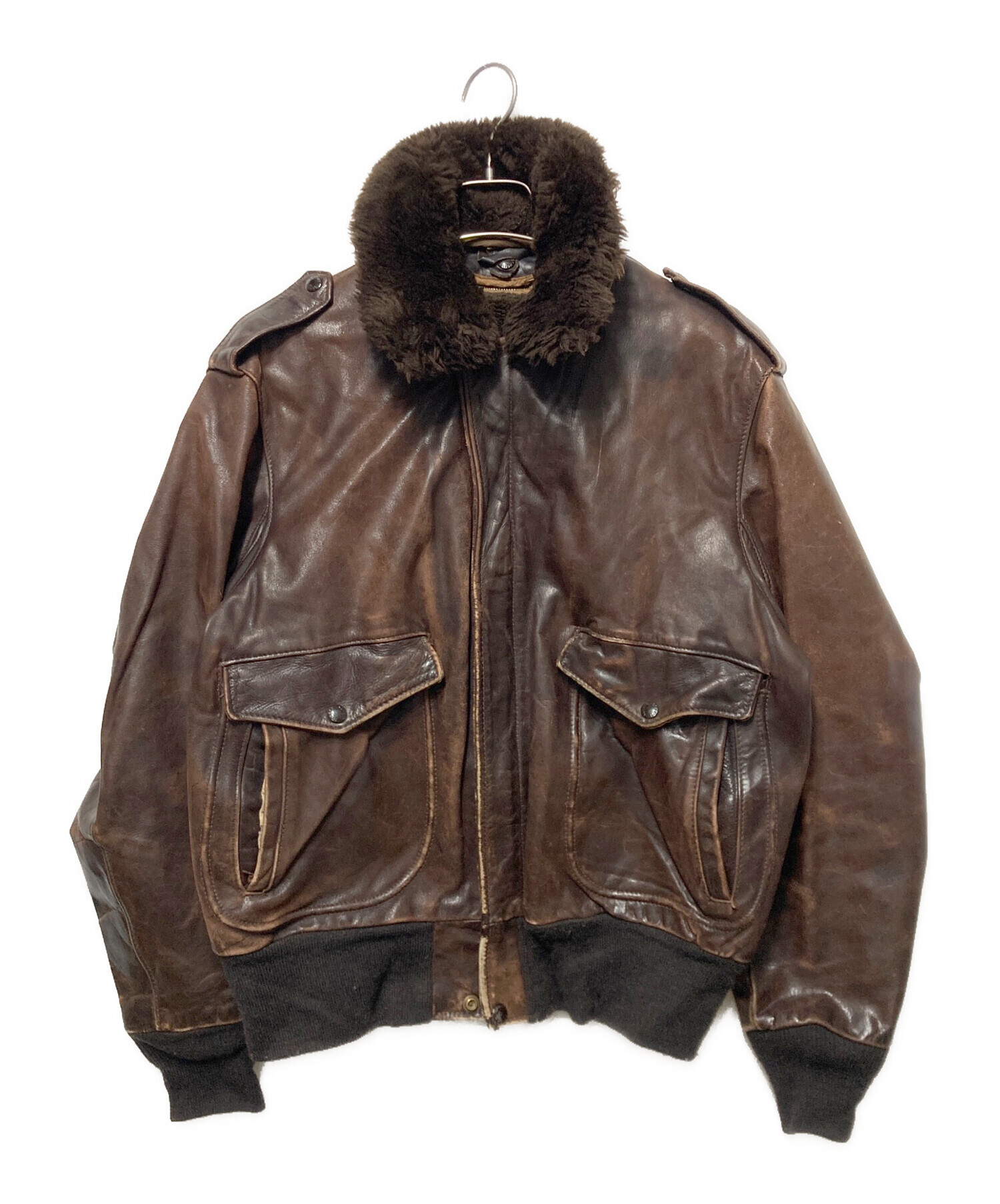 中古・古着通販】Schott (ショット) A-2 レザーフライトジャケット