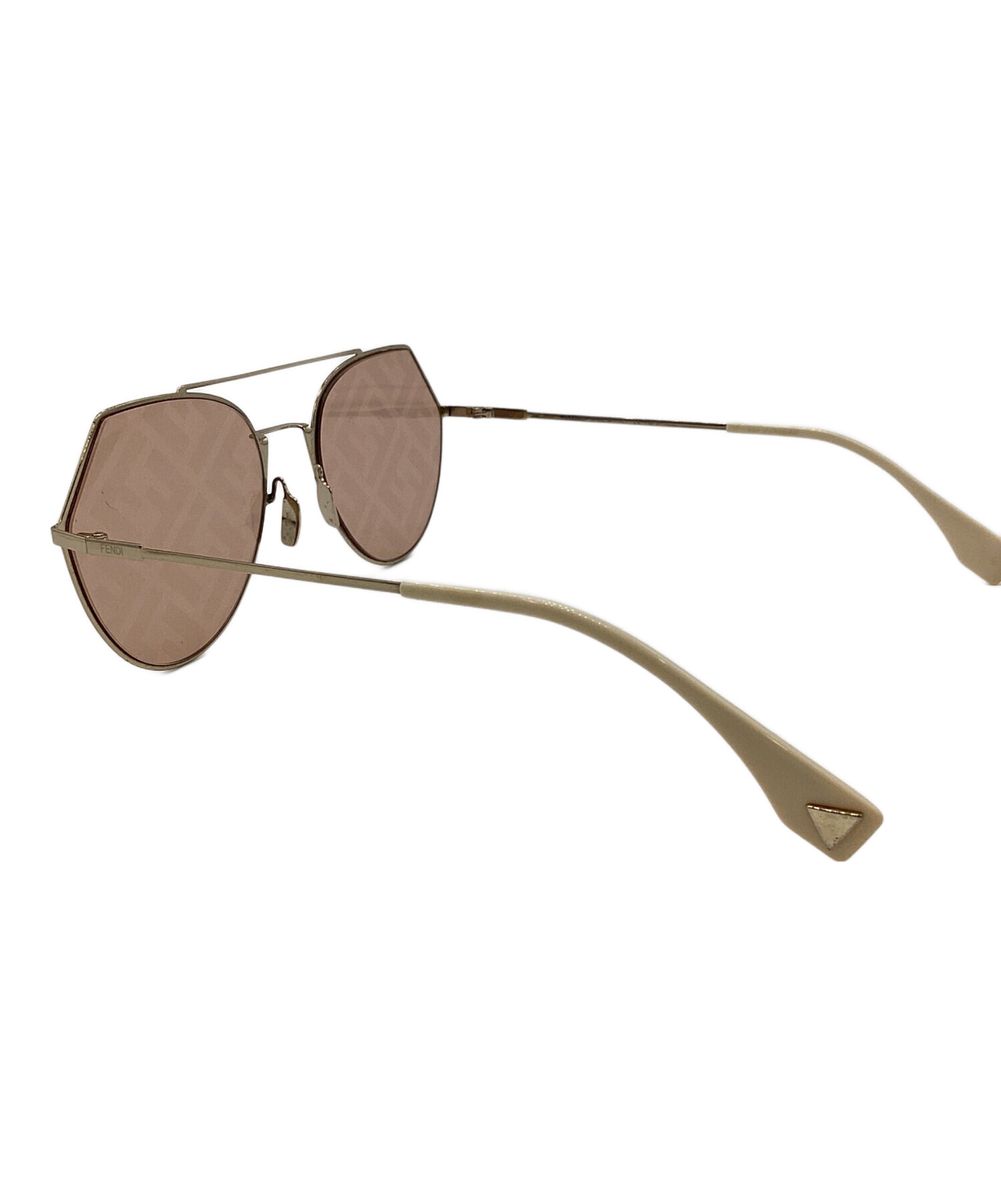 中古・古着通販】FENDI (フェンディ) サングラス ゴールド｜ブランド