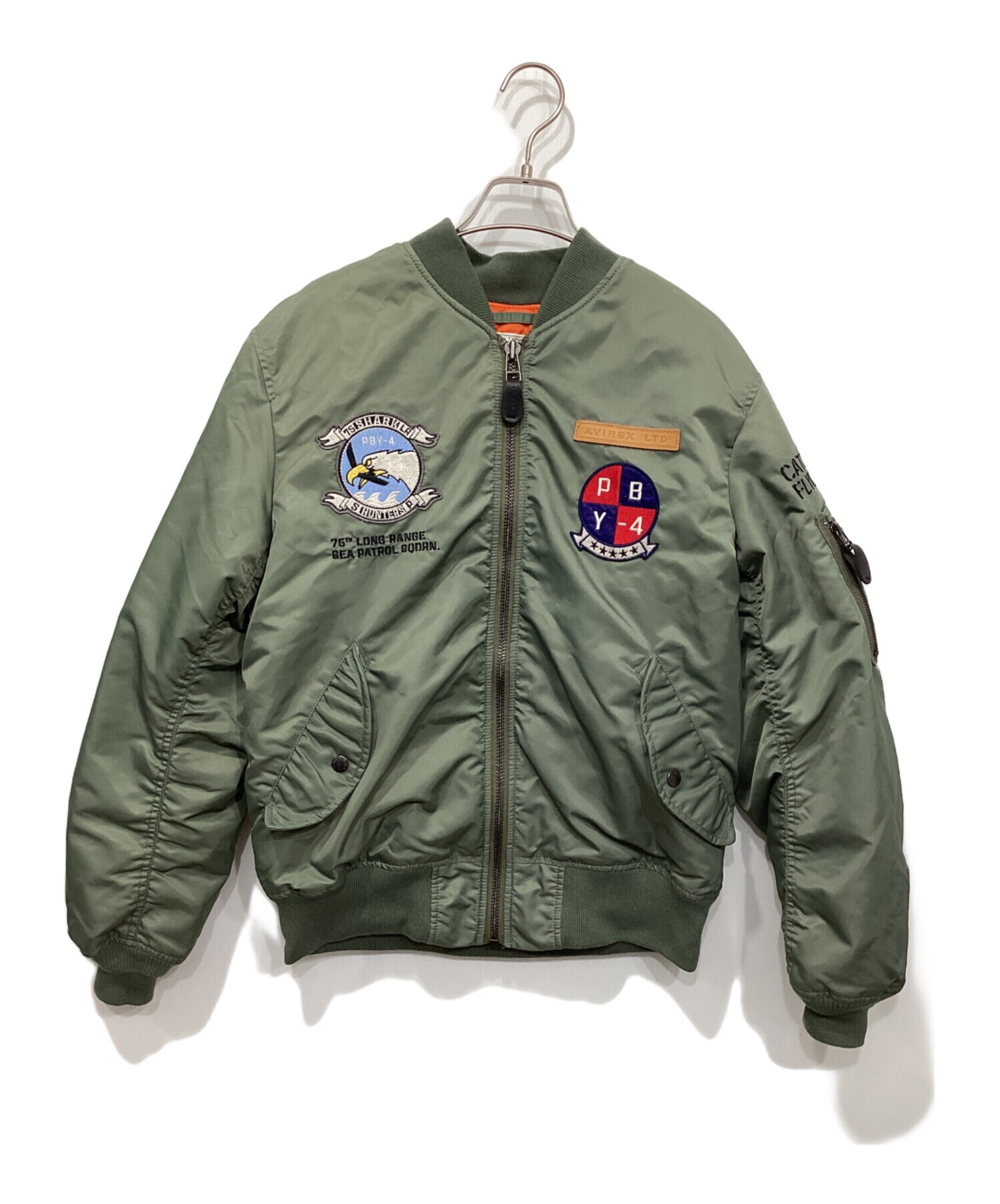 中古・古着通販】AVIREX (アヴィレックス) シャークハンター MA-1
