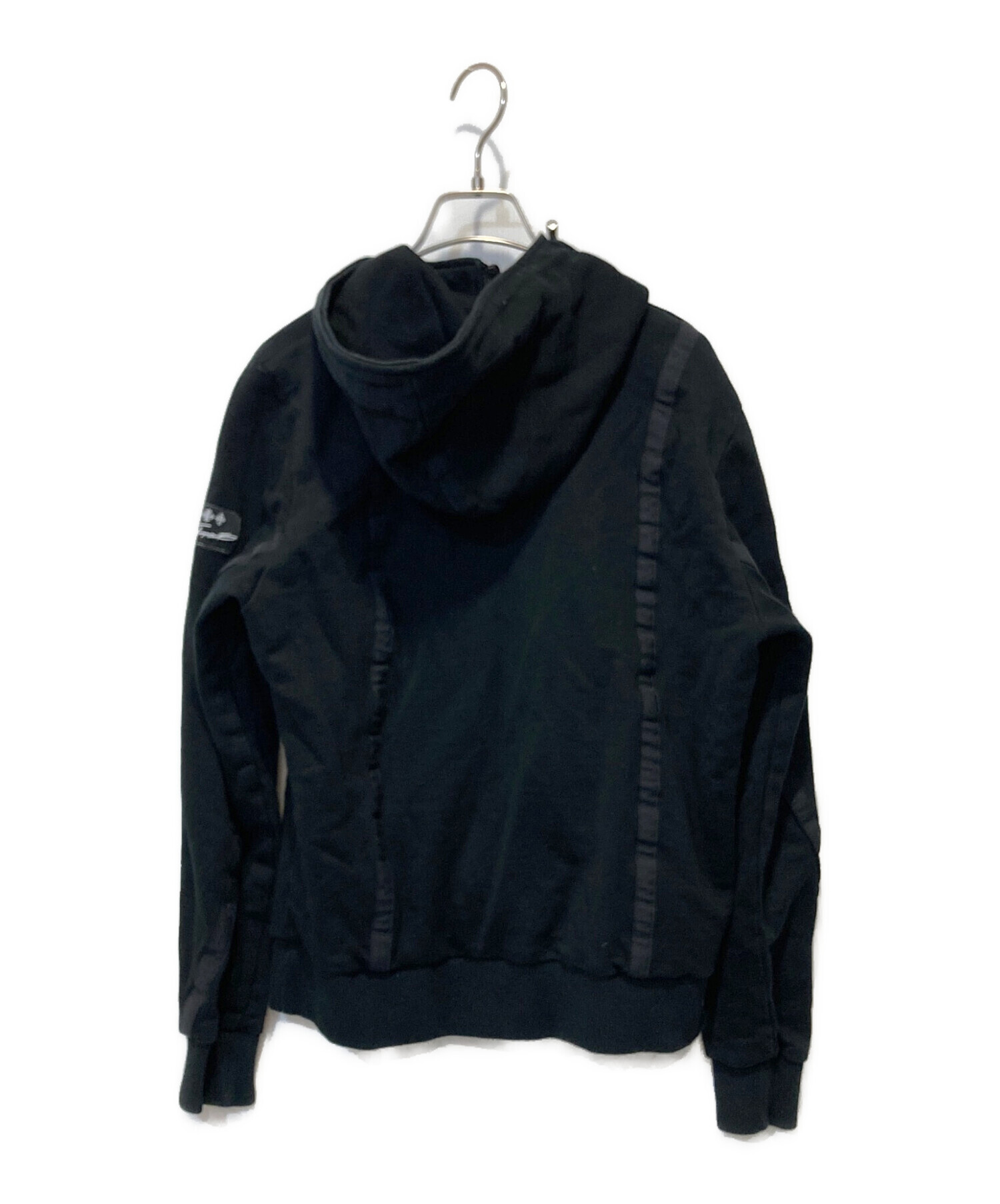 中古・古着通販】TATRAS (タトラス) ジップパーカー ブラック サイズ