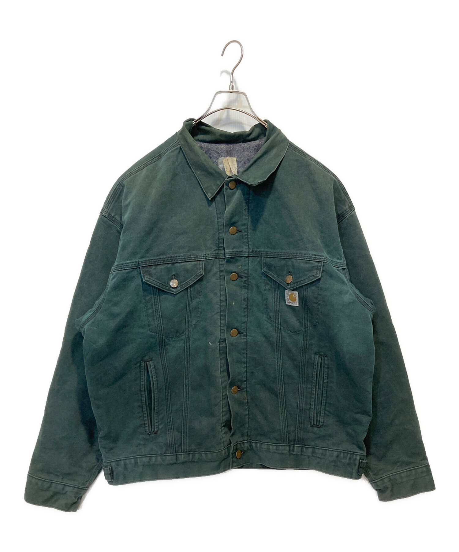 中古・古着通販】CarHartt (カーハート) トラッカージャケット グレー