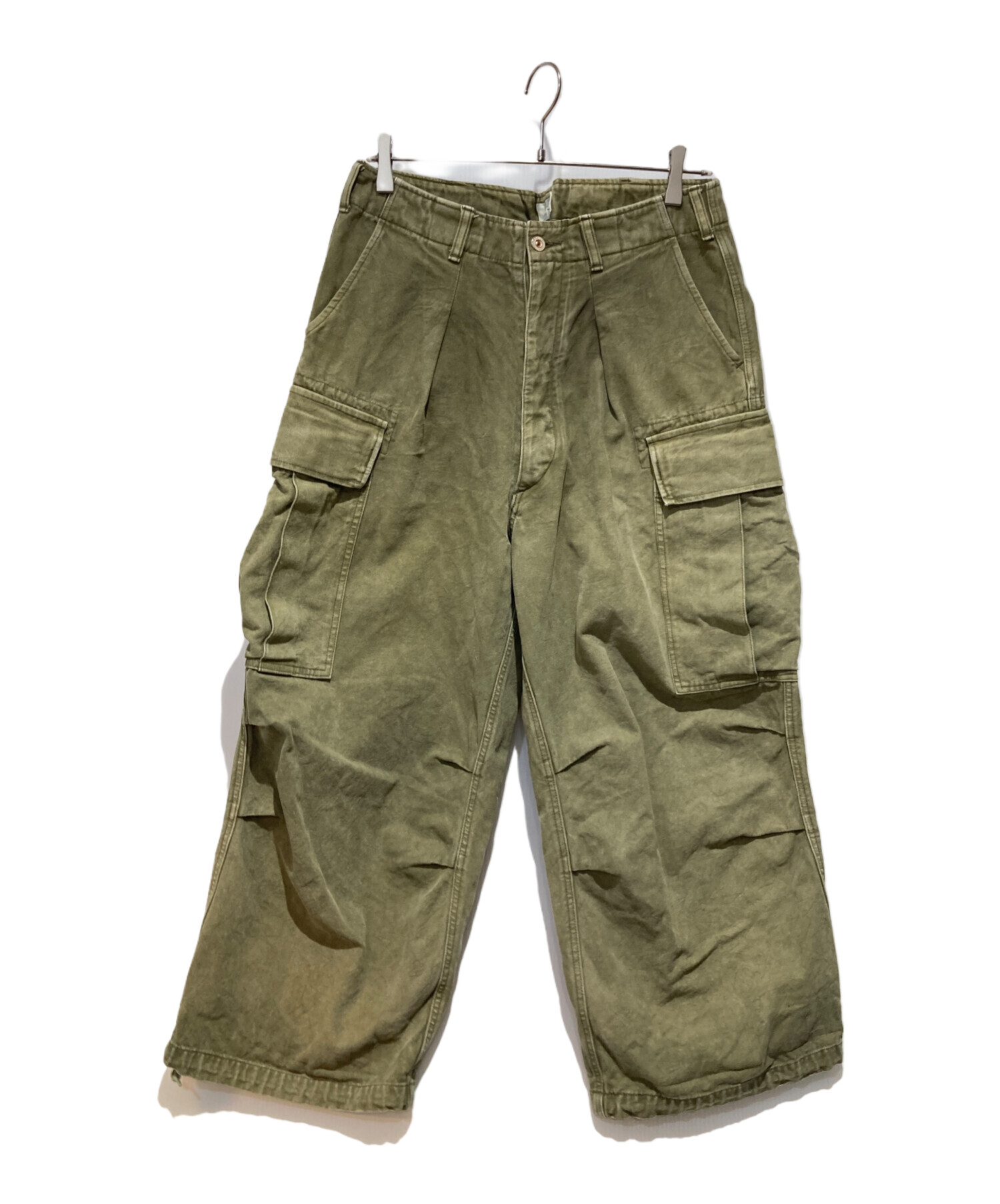 中古・古着通販】HERILL (ヘリル) Duck Jungle Fatiguepants グリーン