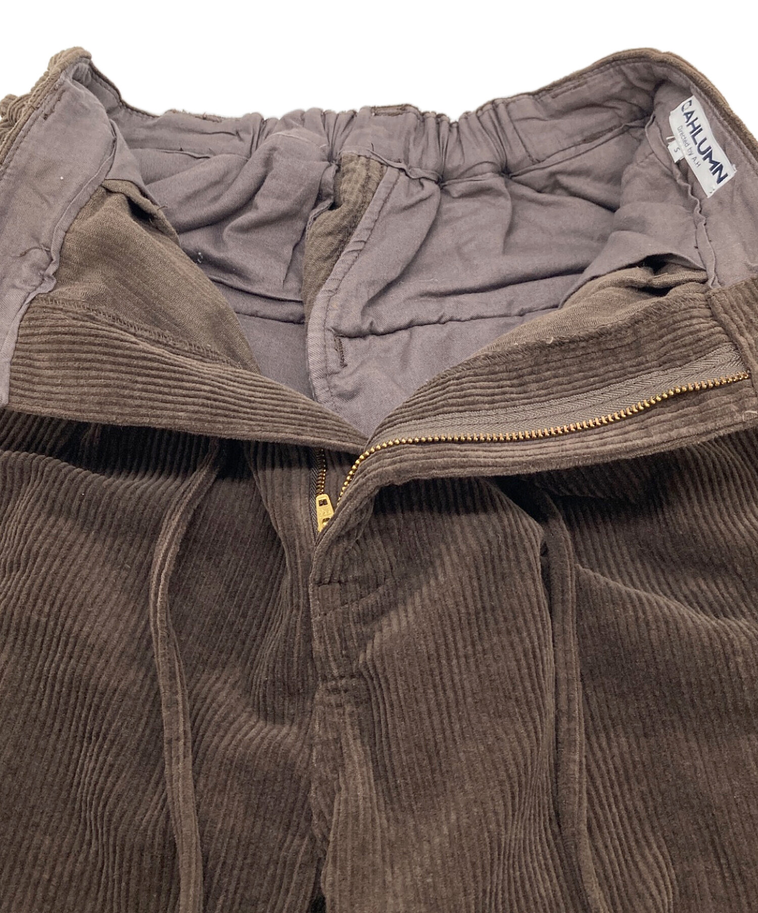 中古・古着通販】CAHLUMN (カウラム) Draw Cord Classic Corduroy Pant