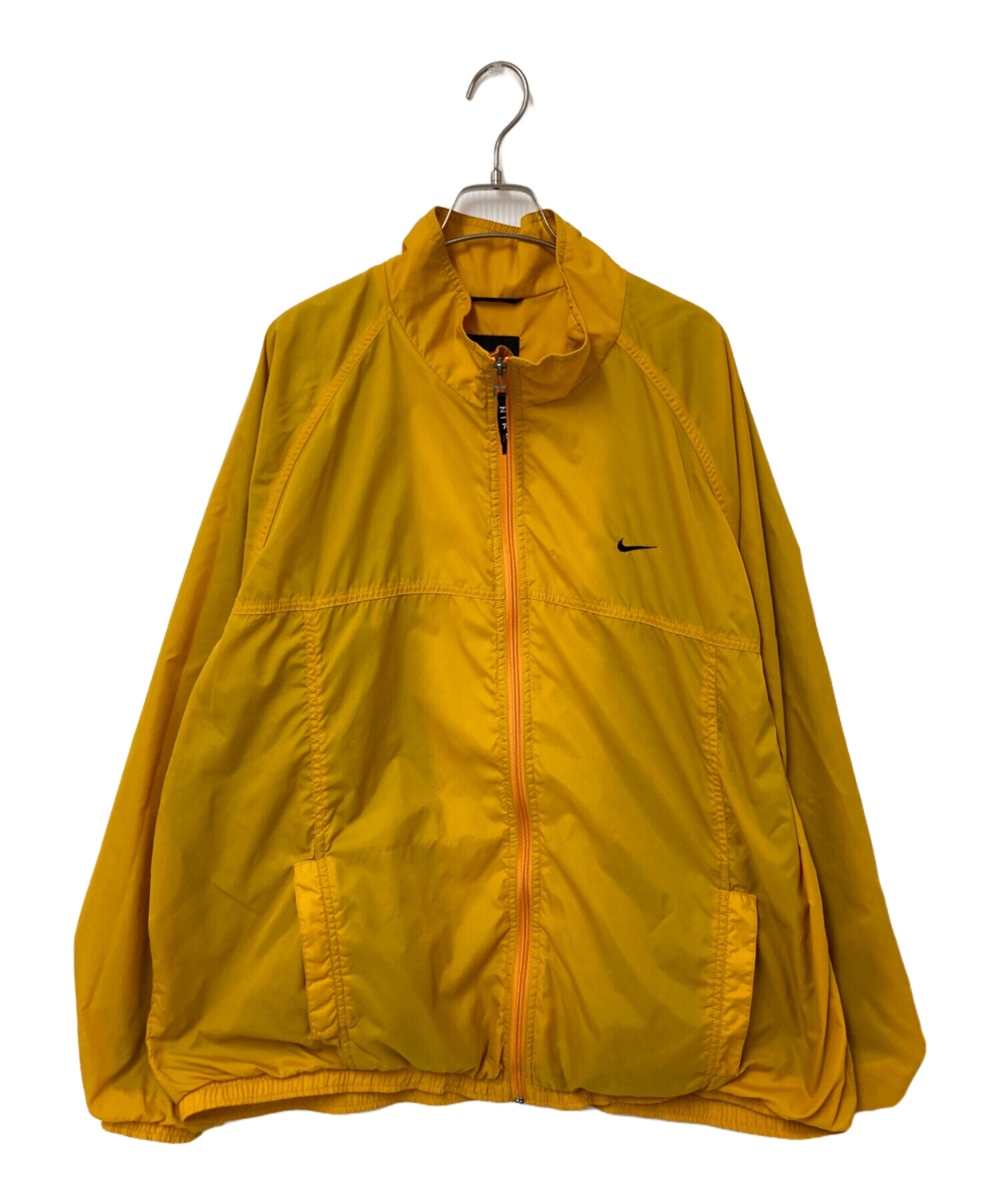 中古・古着通販】NIKE (ナイキ) 90'Sナイロンジャケット イエロー