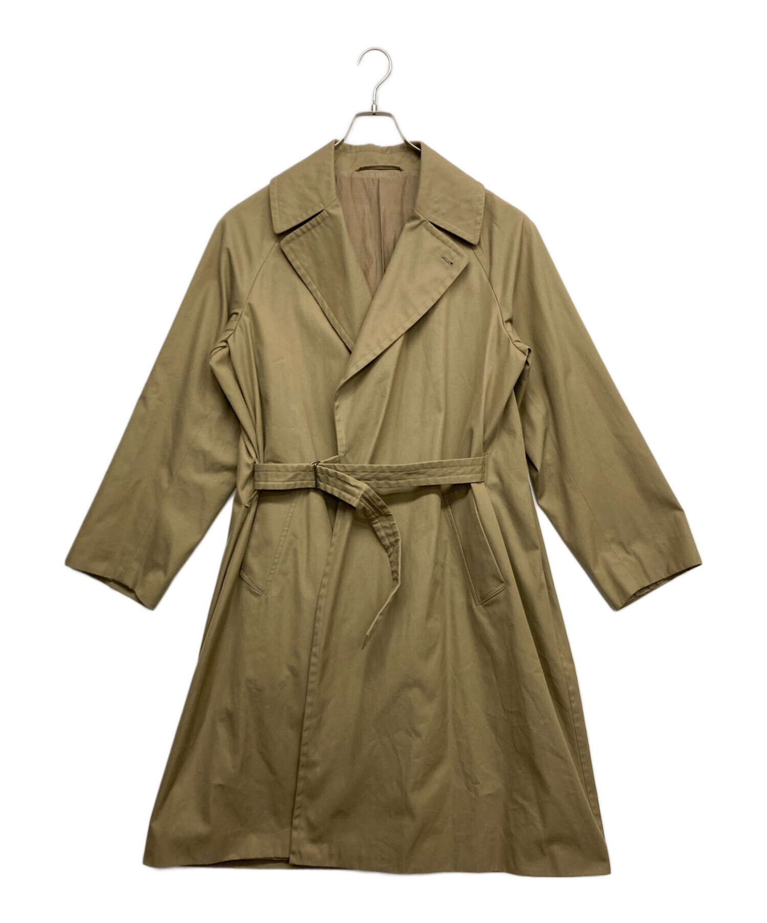 中古・古着通販】COMOLI (コモリ) タイロッケンコート ベージュ サイズ