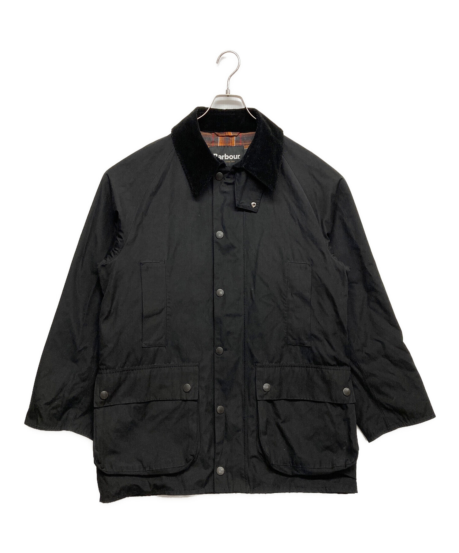 中古・古着通販】Barbour (バブアー) ノンオイルジャケット ブラック