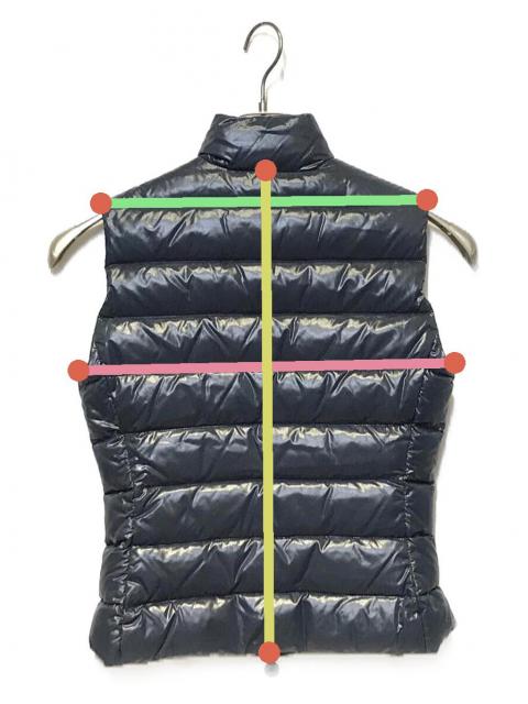 中古・古着通販】MONCLER (モンクレール) GHANY GILET ネイビー サイズ