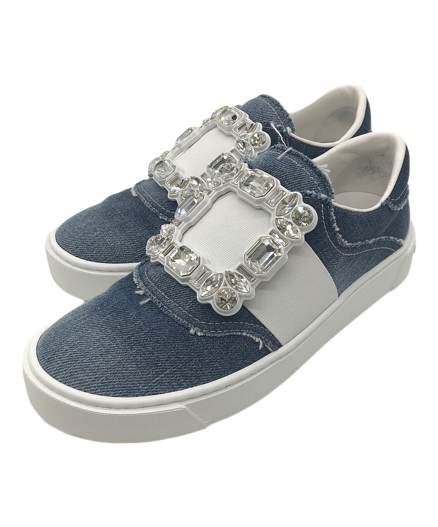 中古・古着通販】Roger Vivier (ロジェ ヴィヴィエ) ストラス バックル