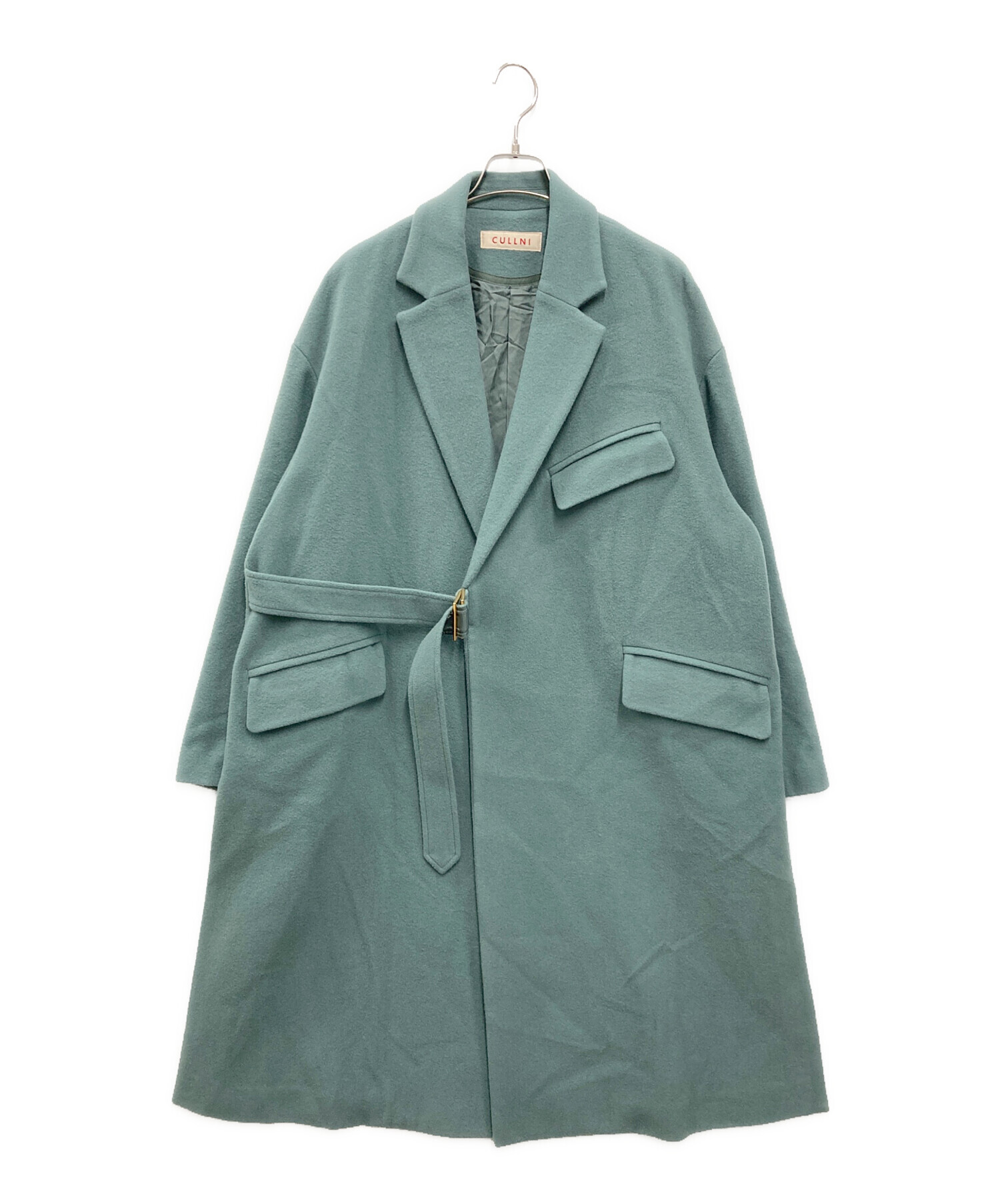 中古・古着通販】CULLNI (クルニ) タイロッケンコート グリーン サイズ