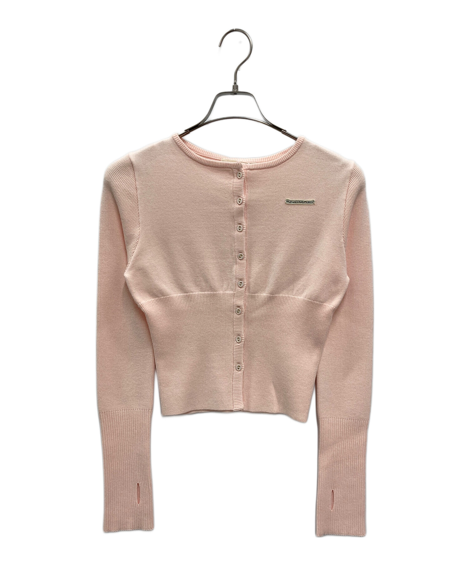 中古・古着通販】ANDMARY (アンドマリー) Candice pants set up ピンク