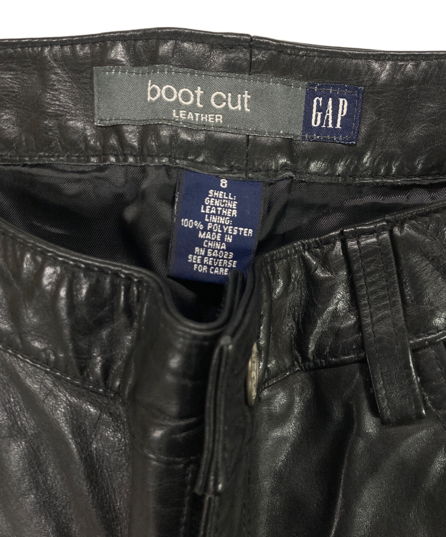 中古・古着通販】GAP (ギャップ) 00`S OLD GAP ブーツカットレザー