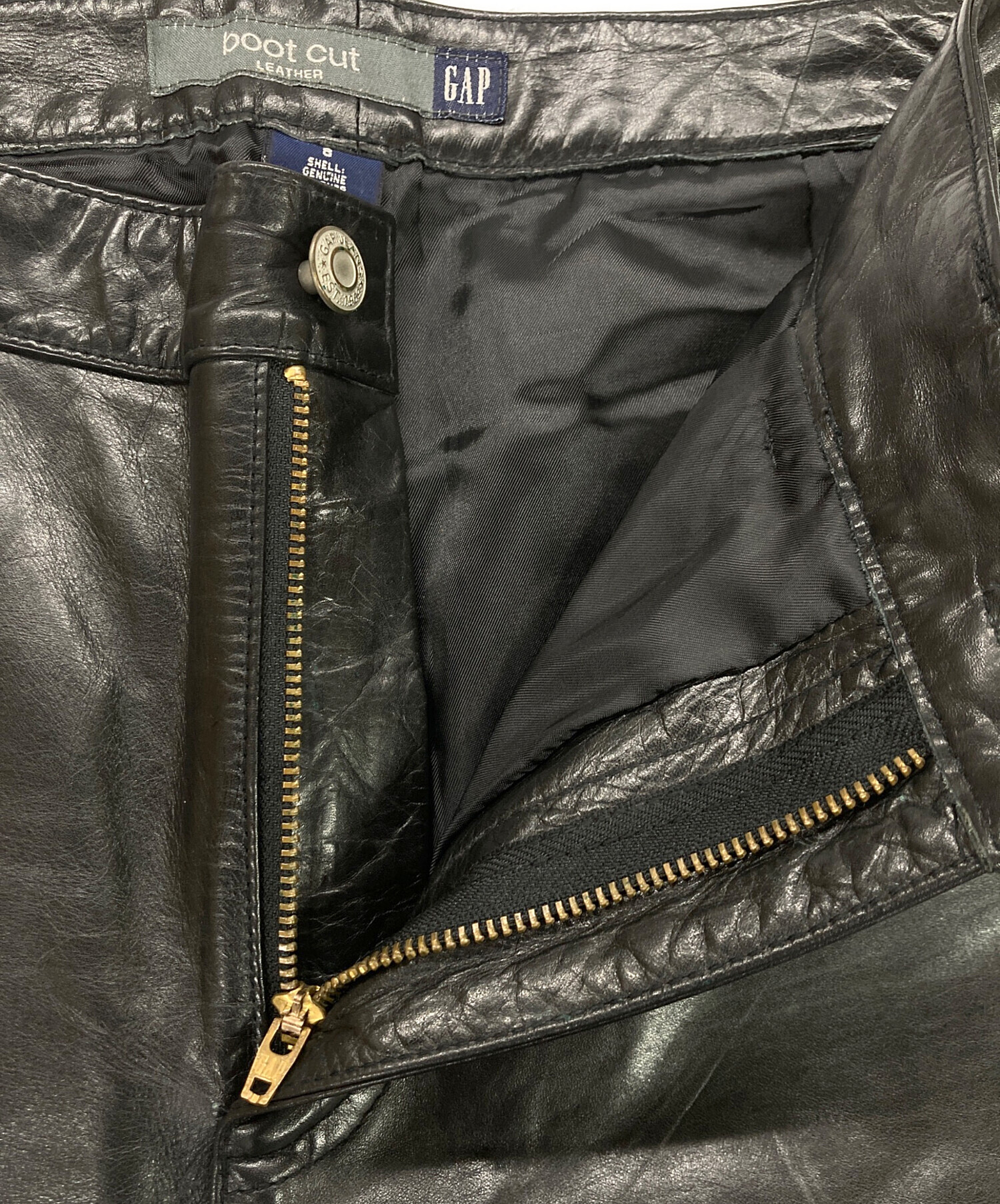 中古・古着通販】GAP (ギャップ) 00`S OLD GAP ブーツカットレザー