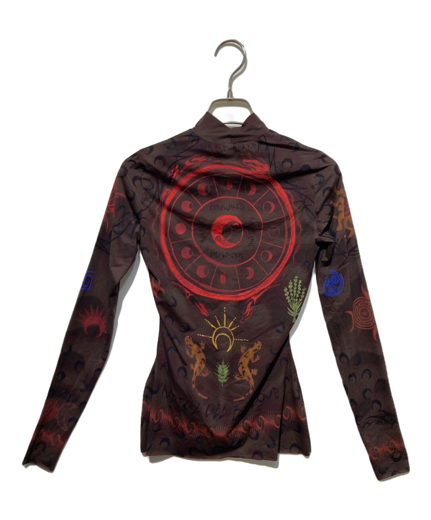 中古・古着通販】MARINE SERRE (マリーンセル) Second skin tattoo top