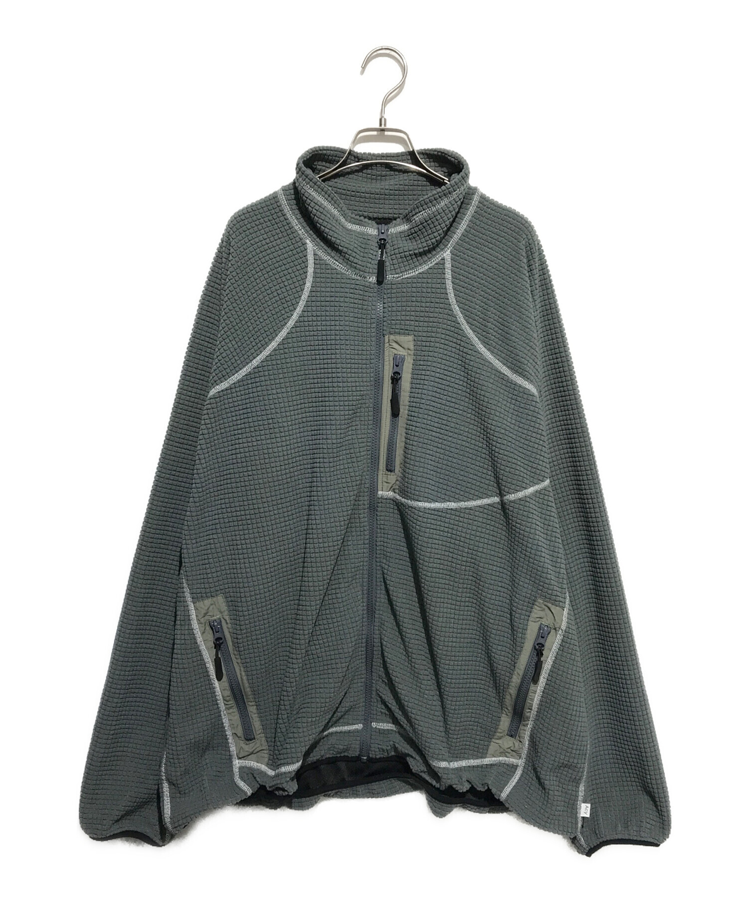 中古・古着通販】Acy (エイシー) FLEECE JACKET グレー サイズ:4