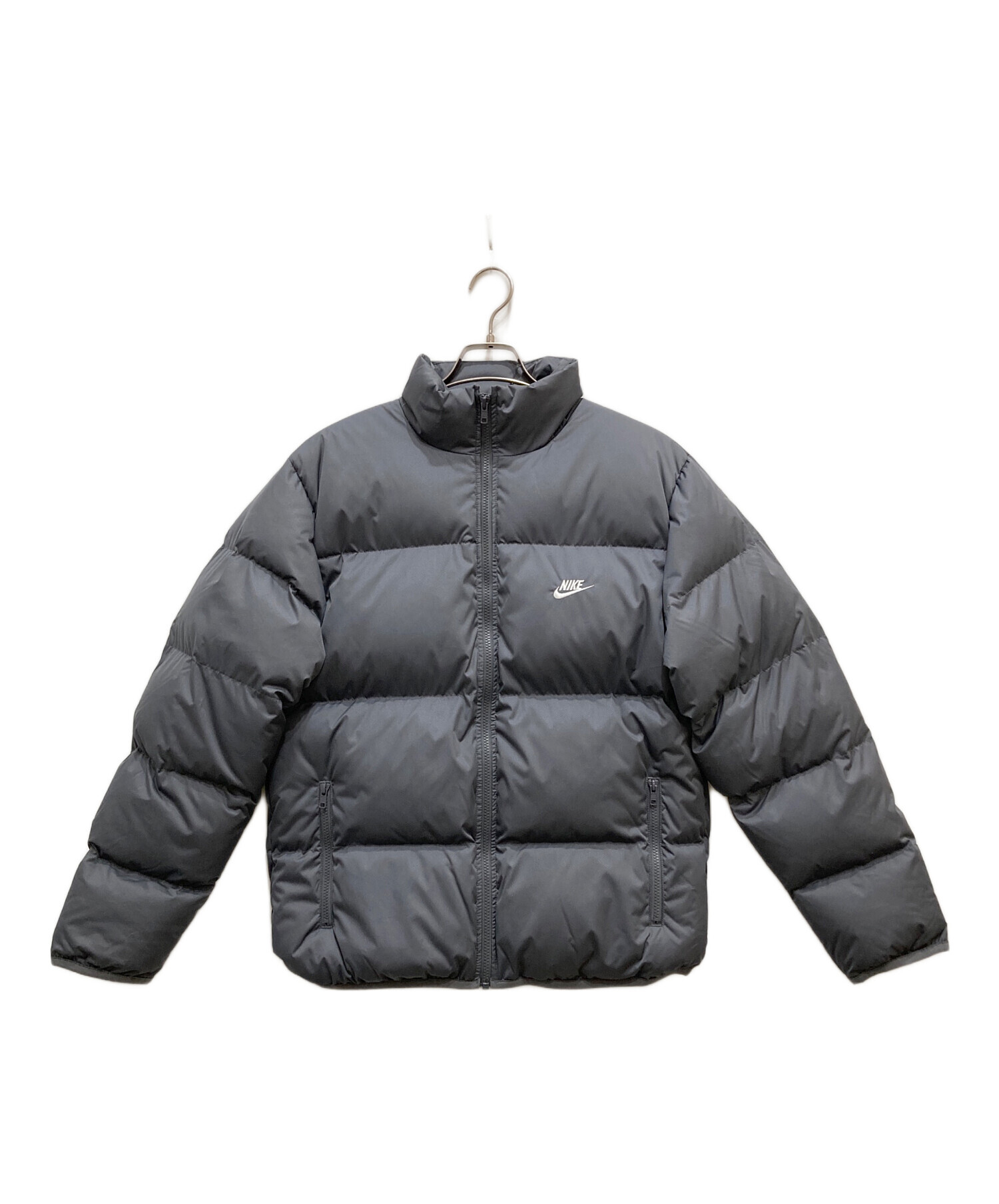 中古・古着通販】NIKE (ナイキ) パファー ジャケット グレー サイズ:S